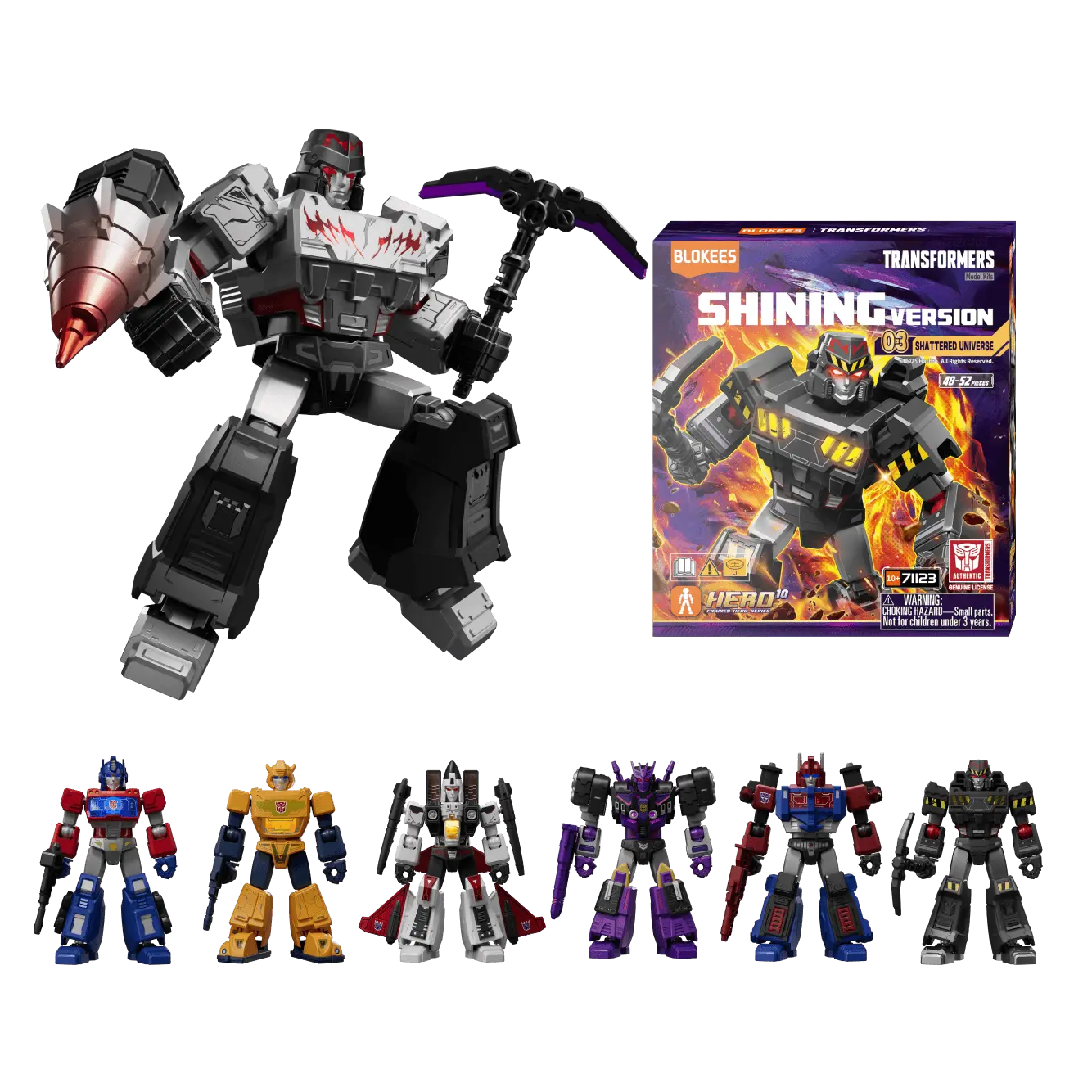 Blokees Transformers Shining Version 03 Shattered Universe