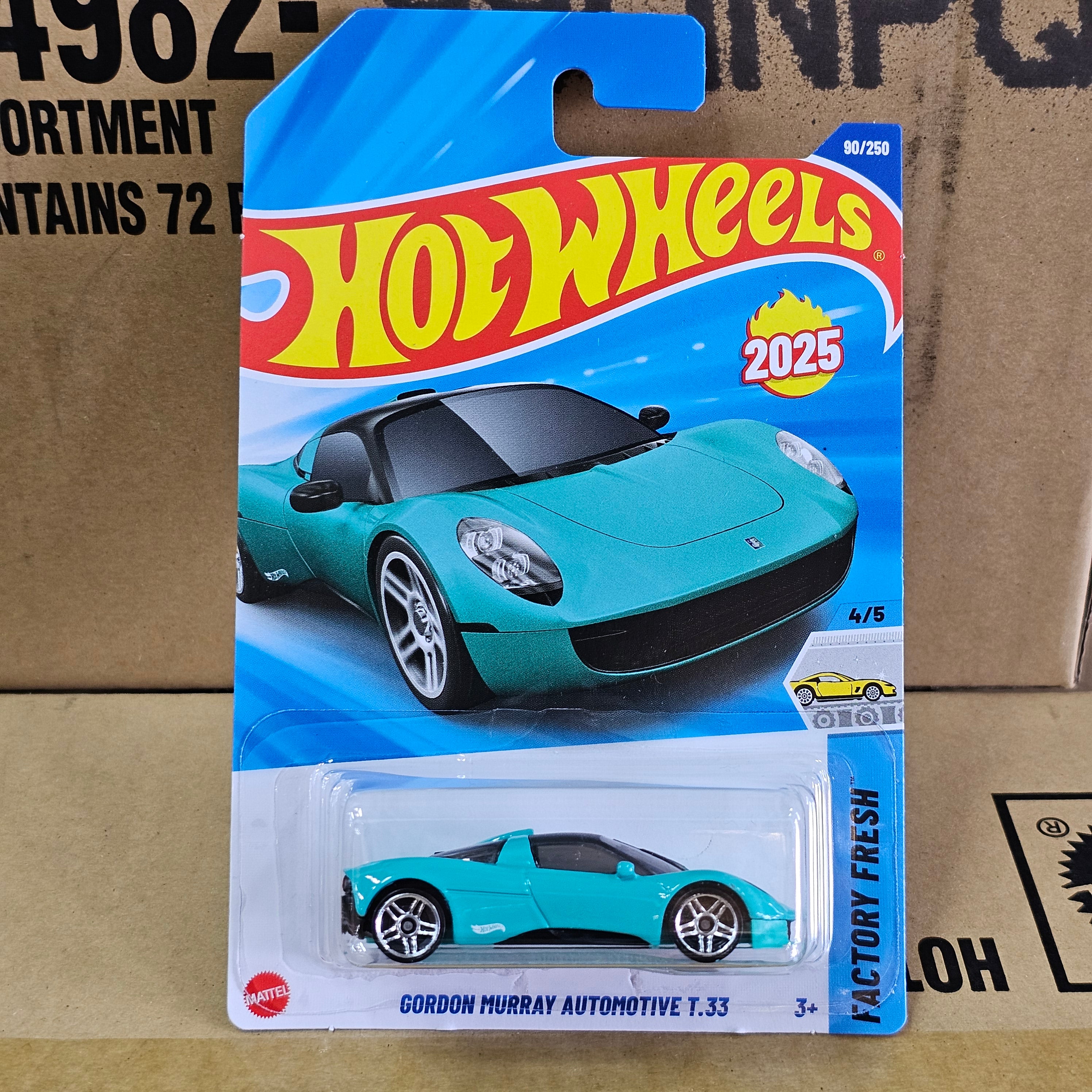 HOT WHEELS GORDON MURRAY AUTOMOTIVE T.33 CASE P 2025 MAINLINE