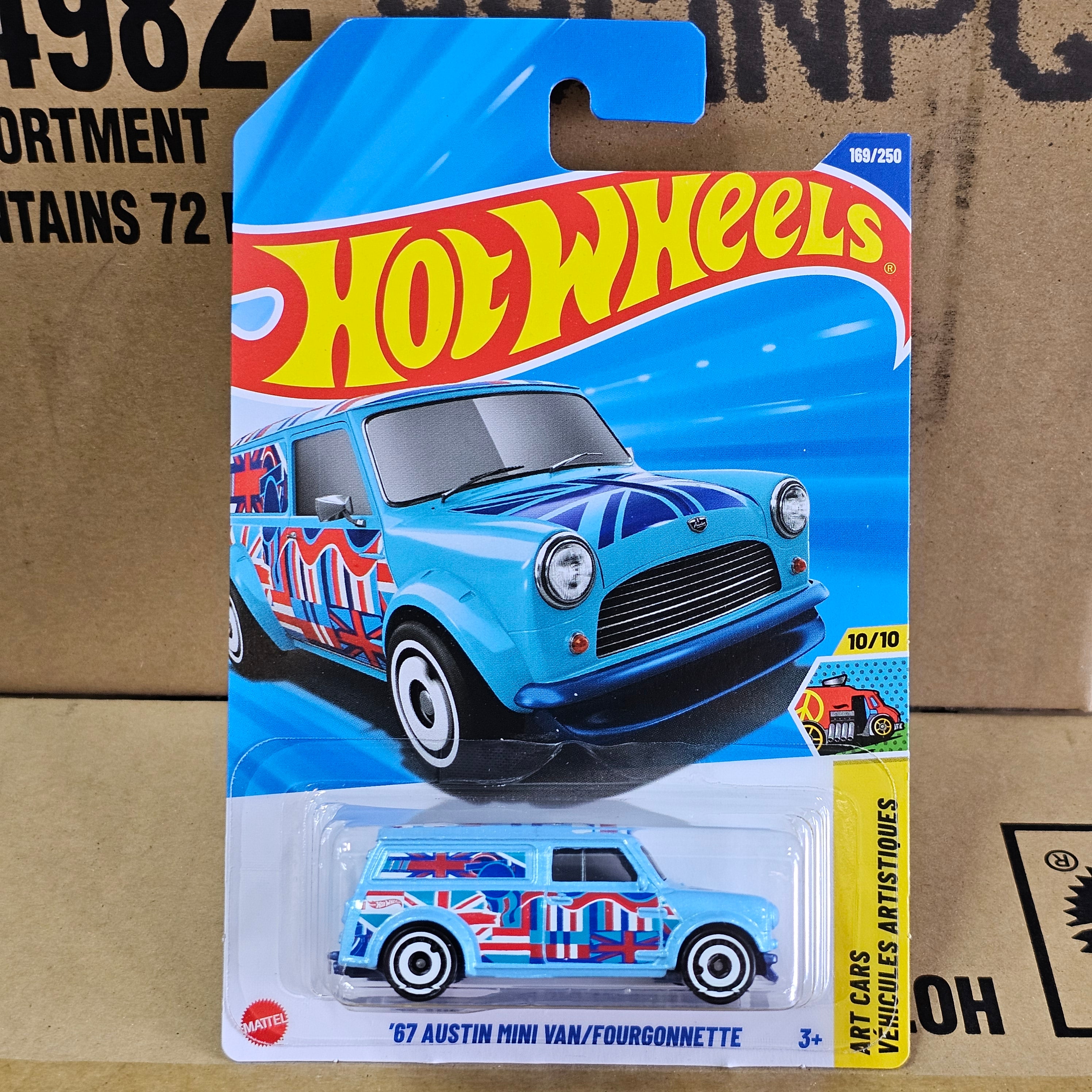HOT WHEELS '67 AUSTIN MINI VAN/FOURGONNETTE CASE P 2025 MAINLINE