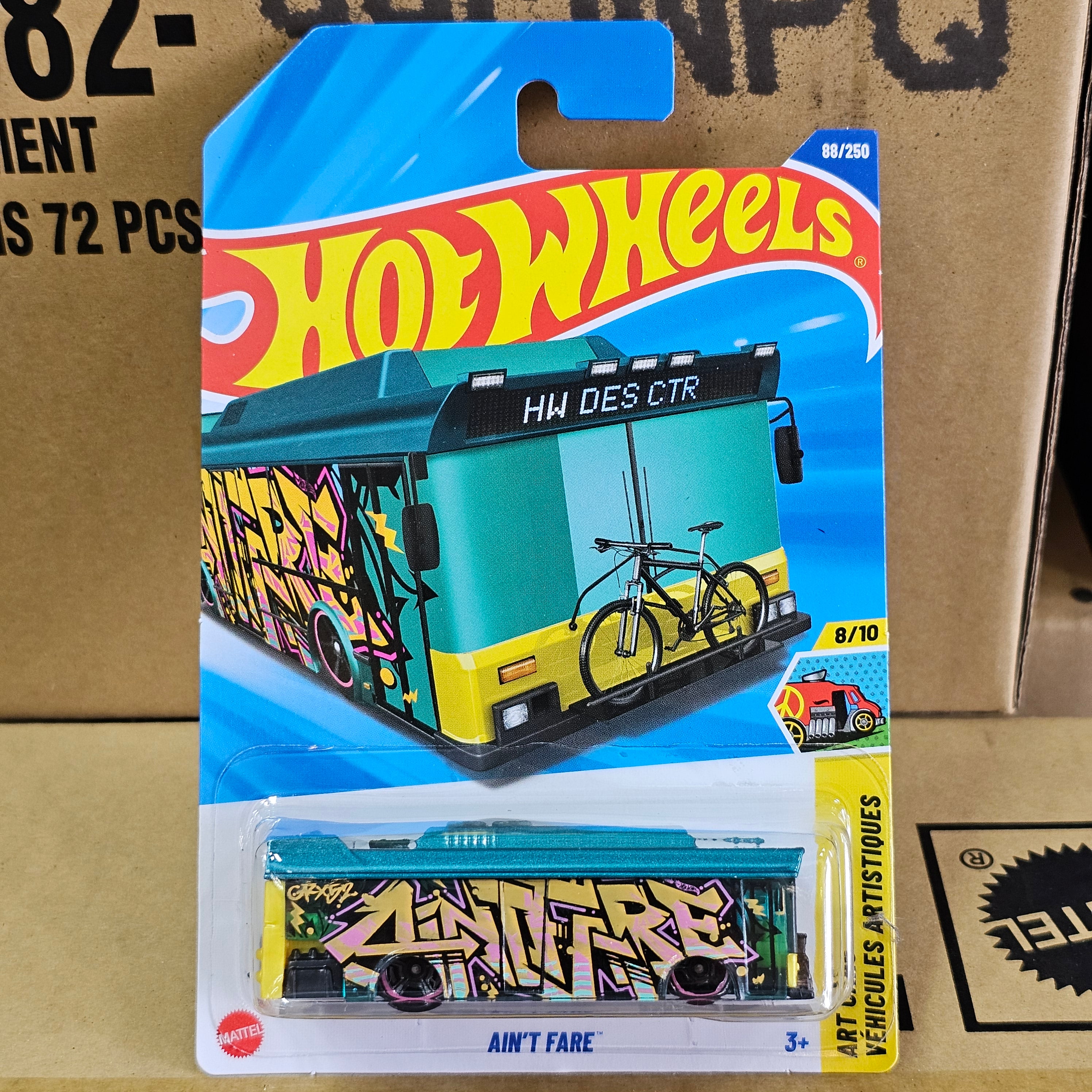 HOT WHEELS AIN'T FARE CASE P 2025 MAINLINE