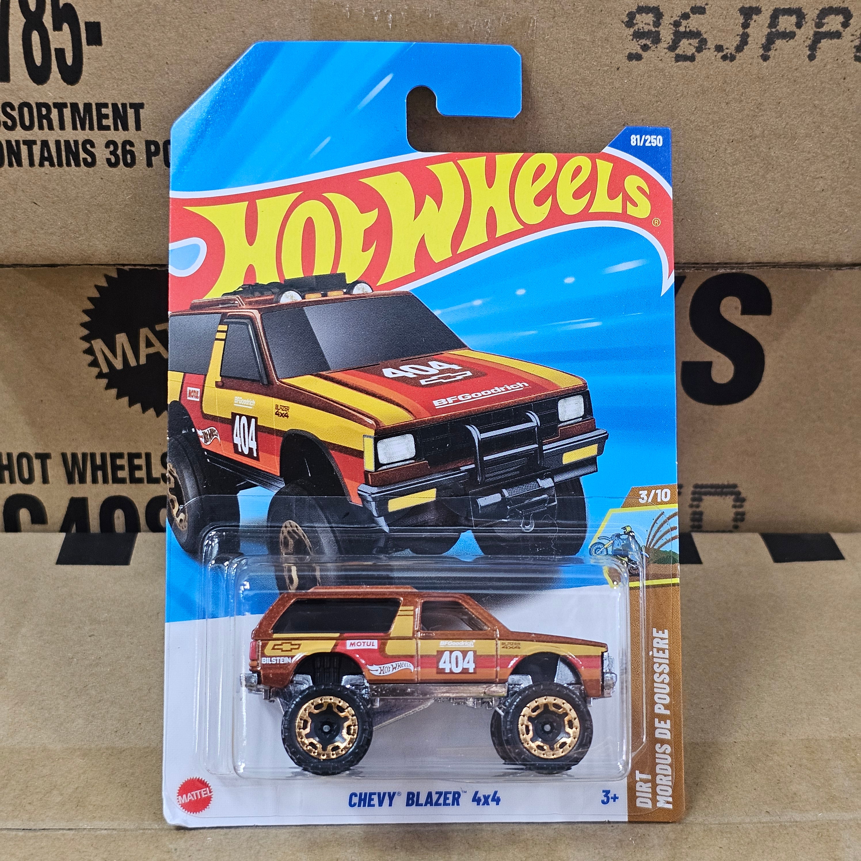 HOT WHEELS CHEVY BLAZER 4×4 CASE P 2025 MAINLINE