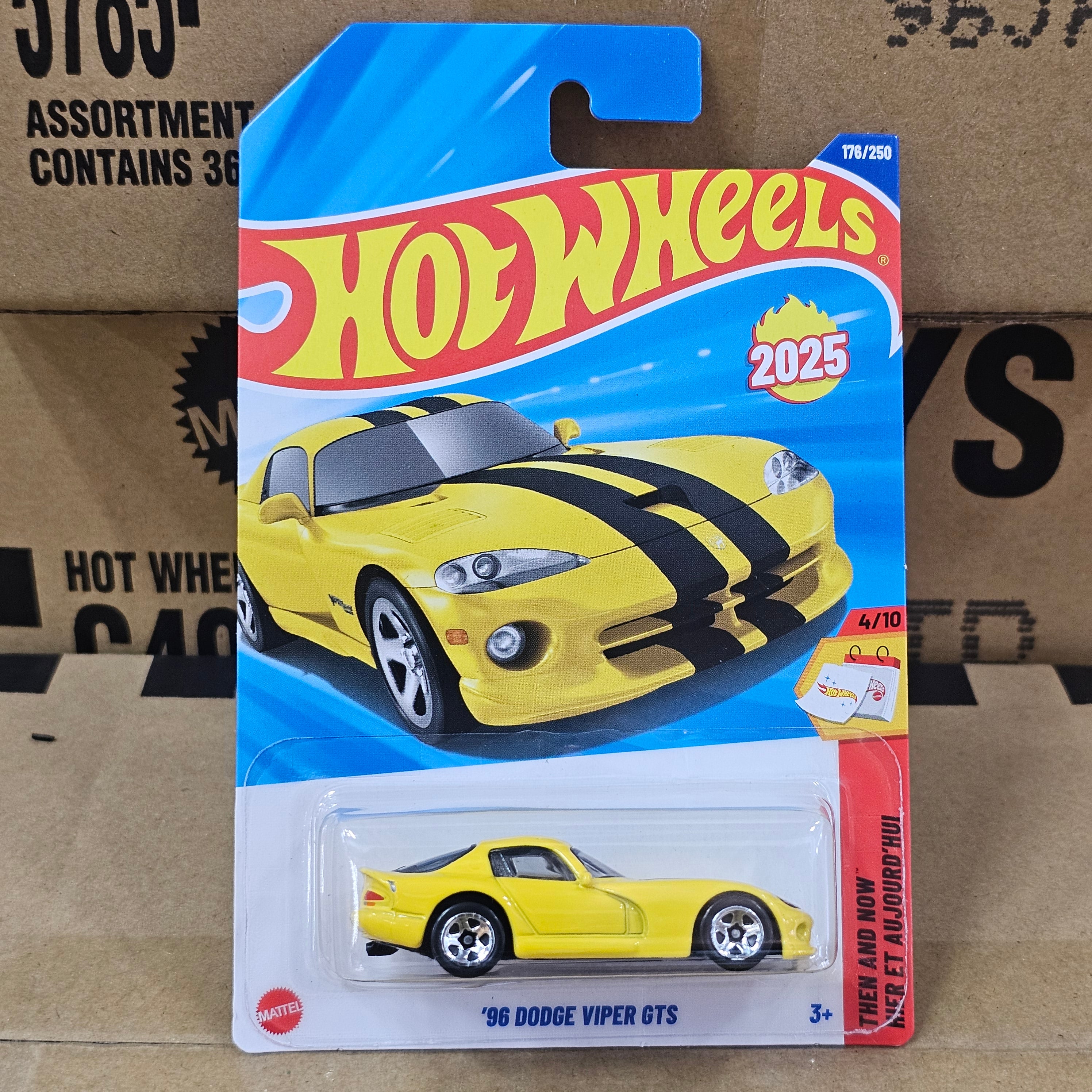 HOT WHEELS '96 DODGE VIPER GTS CASE P 2025 MAINLINE