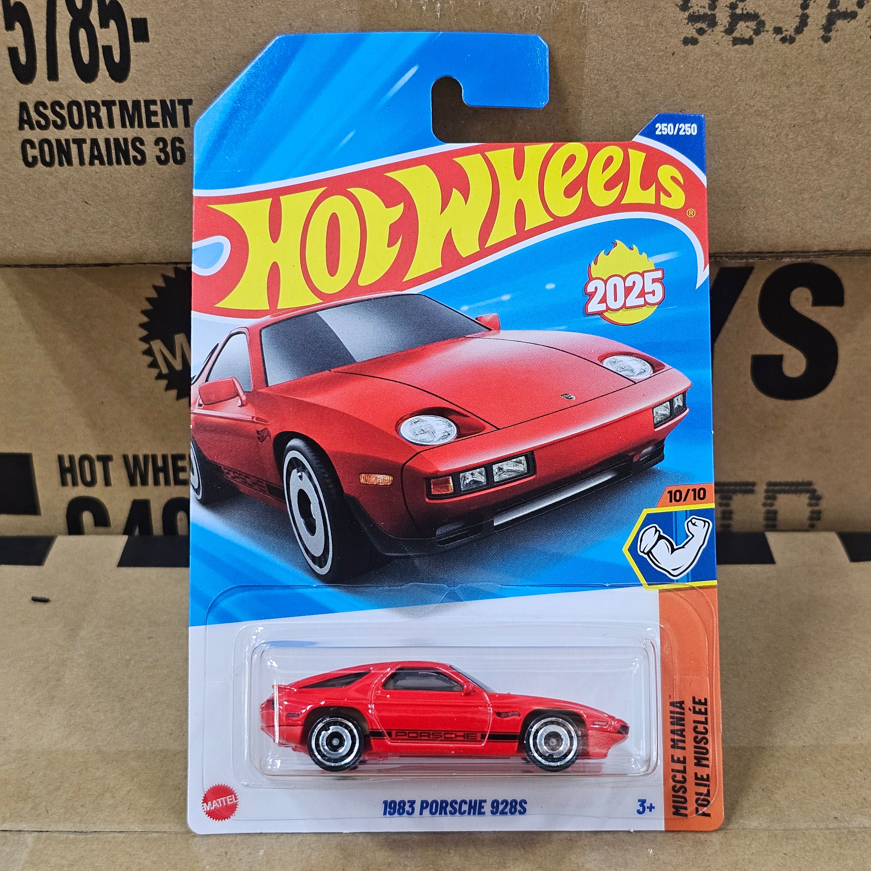 HOT WHEELS 1983 PORSCHE 928S CASE P 2025 MAINLINE