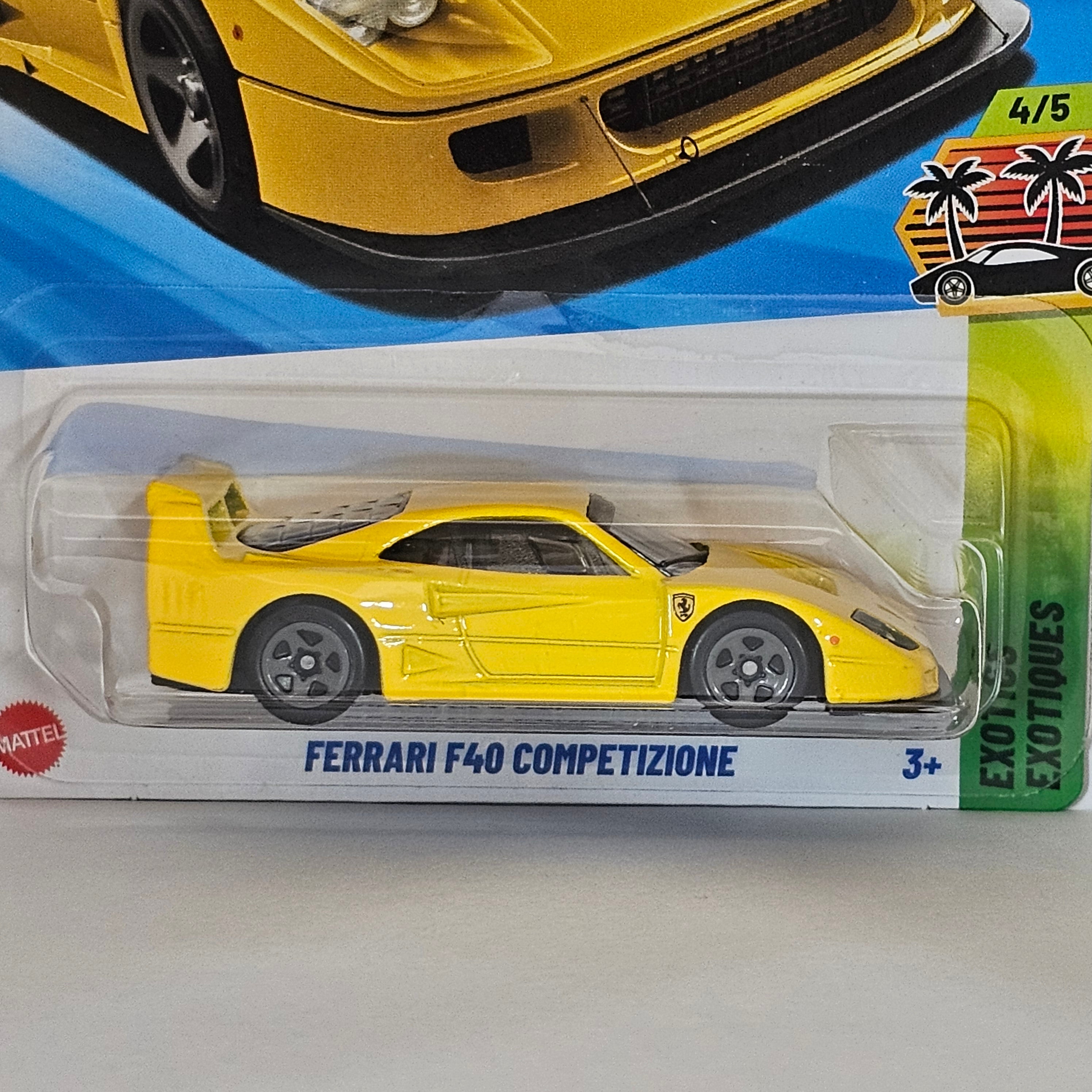 HOT WHEELS FERRARI F40 COMPETIZIONE0 CASE Q 2025 MAINLINE