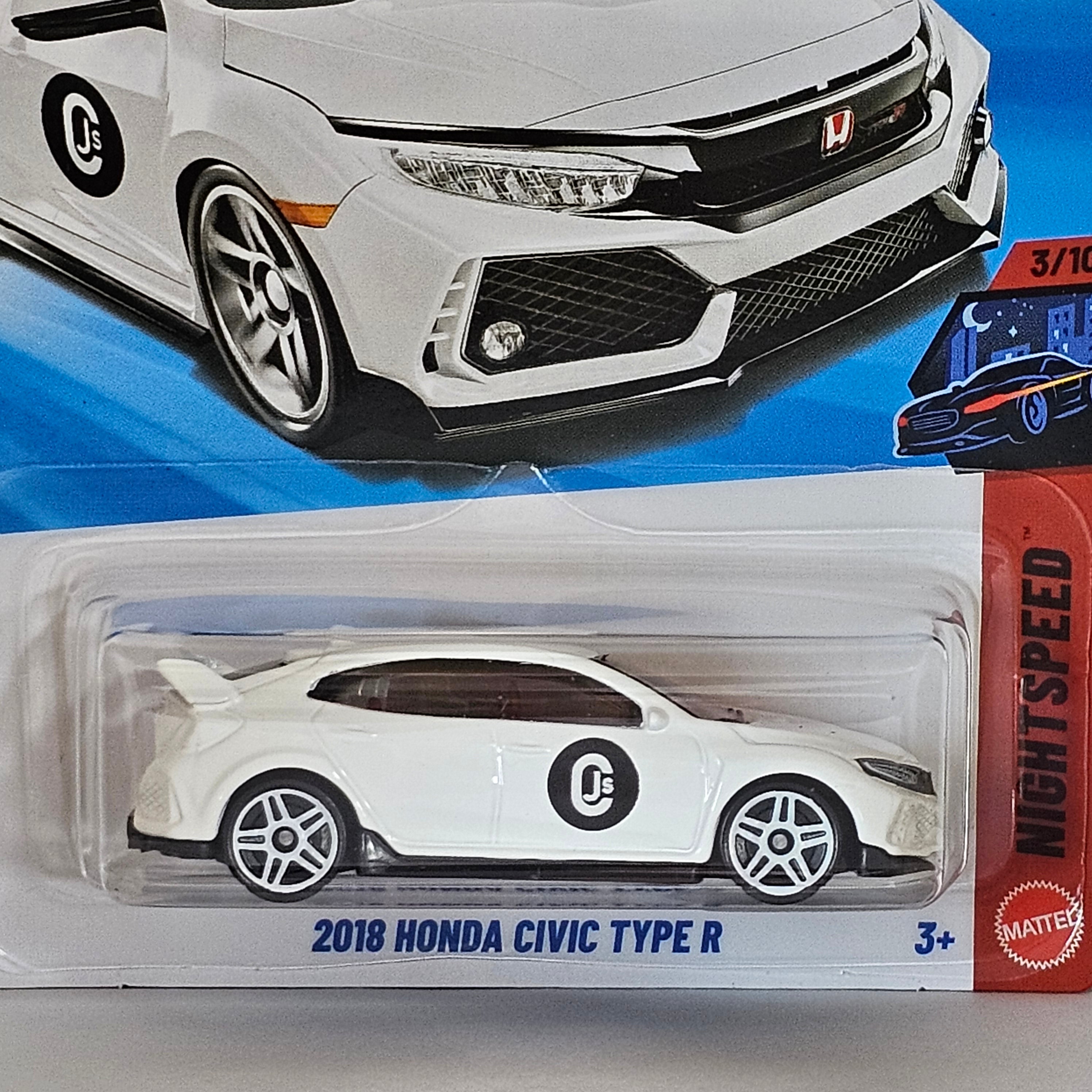 HOT WHEELS 2018 HONDA CIVIC TYPE R CASE A 2026 MAINLINE