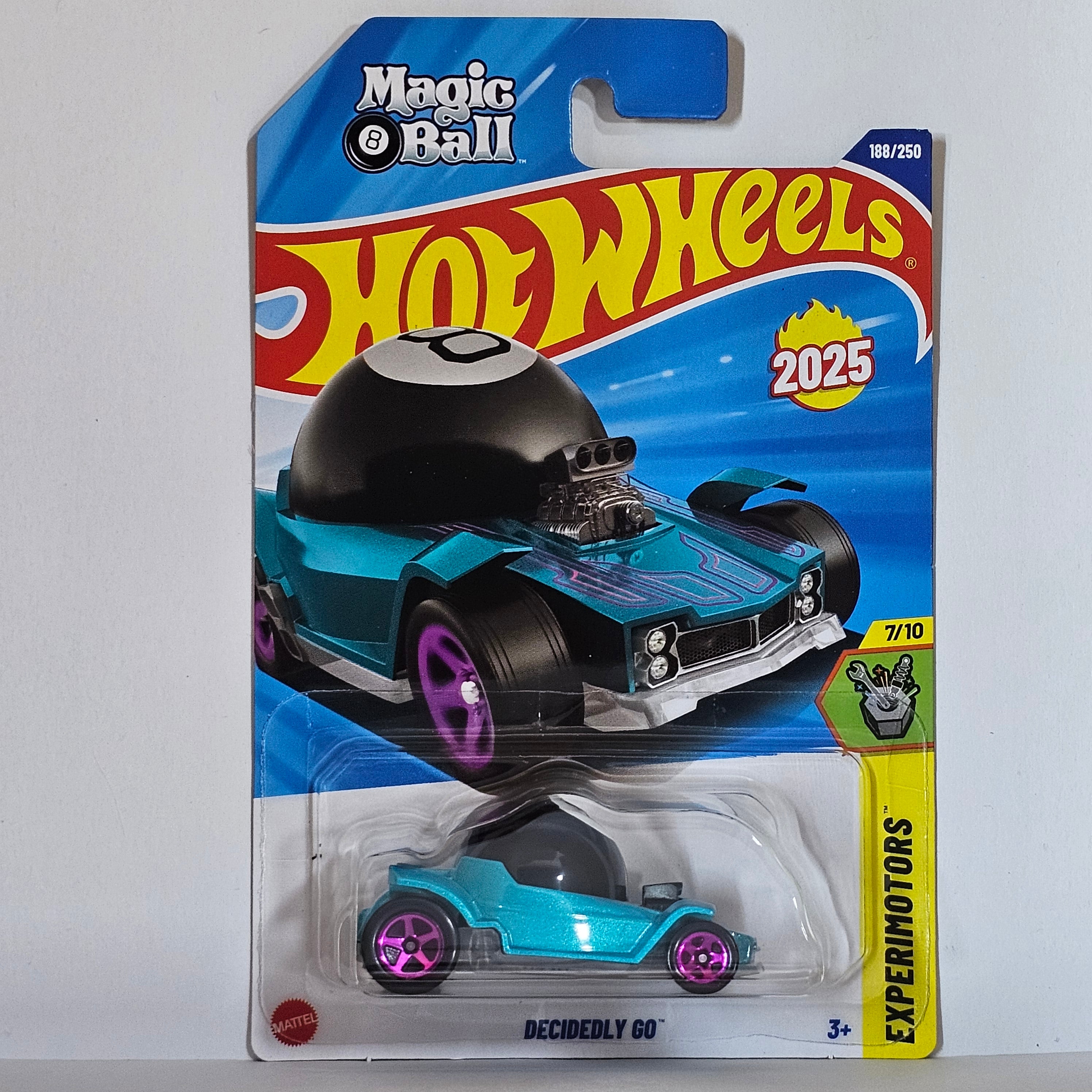 HOT WHEELS DECIDEDLY GO CASE Q 2025 MAINLINE