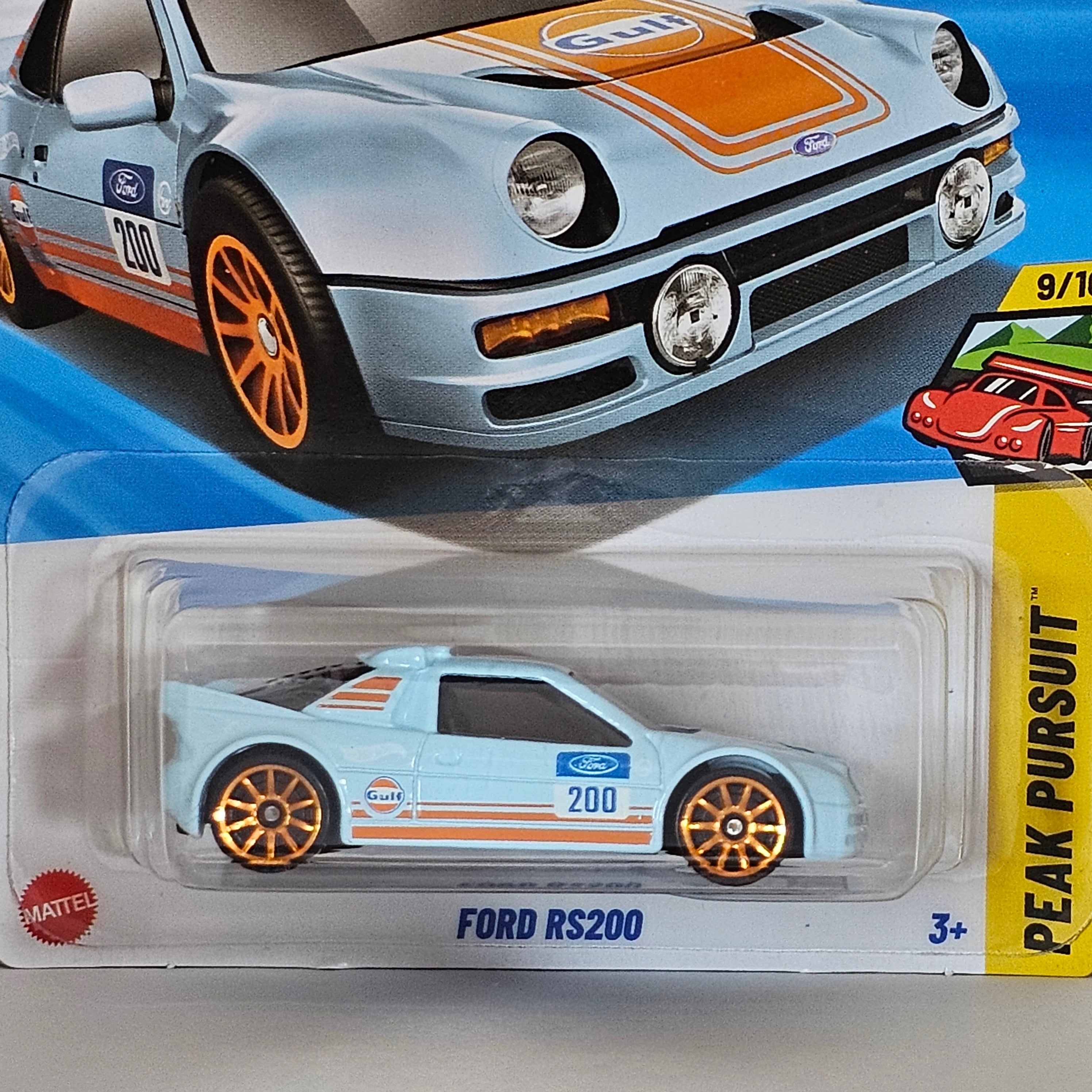 HOT WHEELS FORD RS200 CASE Q 2025 MAINLINE