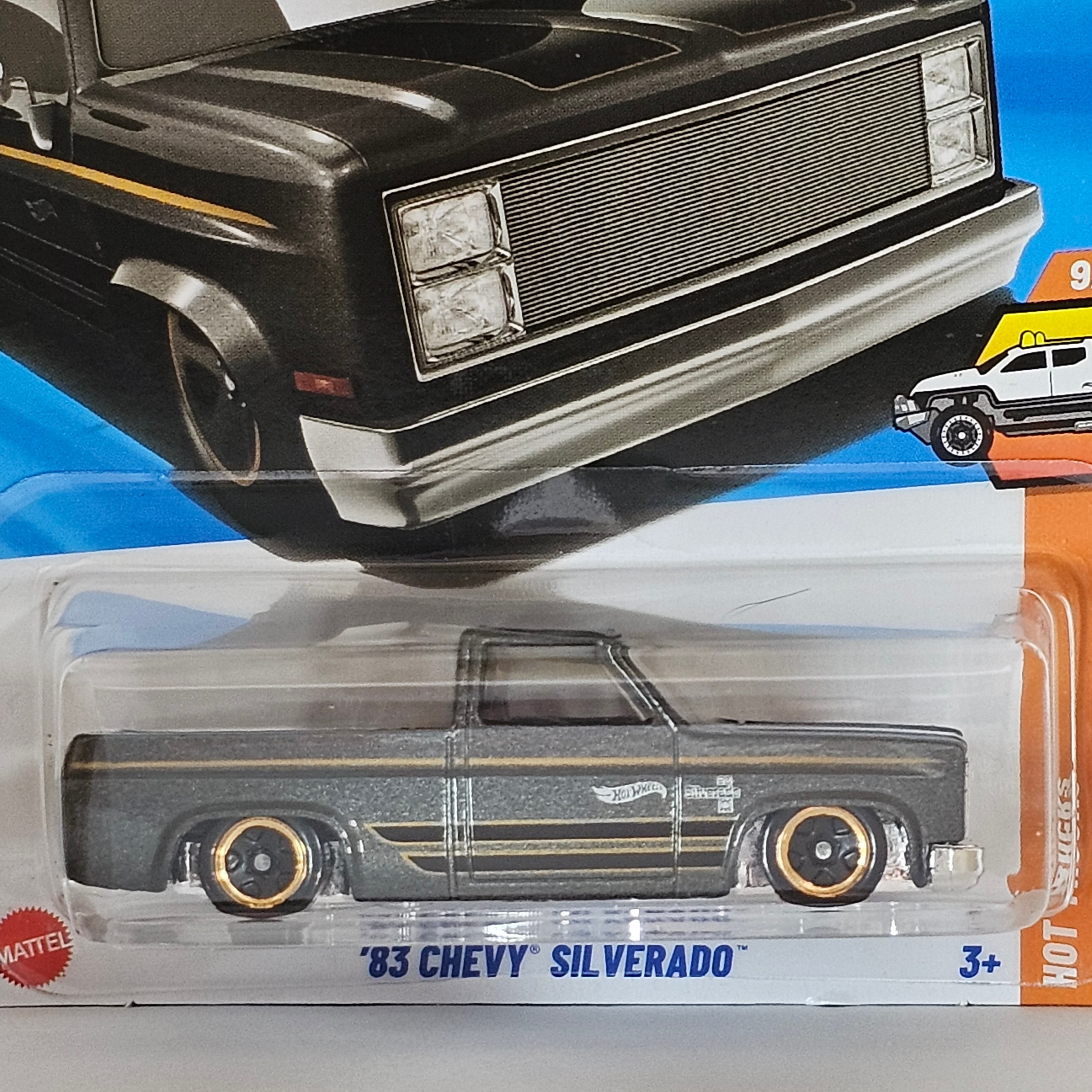 HOT WHEELS '83 CHEVY SILVERADO' CASE Q 2025 MAINLINE