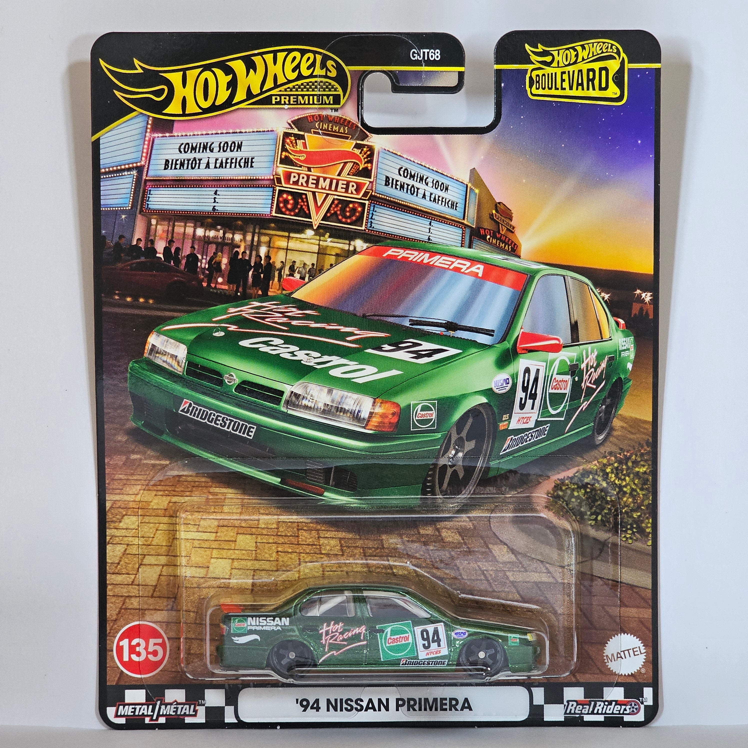 HOT WHEELS PREMIUM '94 NISSAN PRIMERA 2025 BOULEVARD MIX 4D