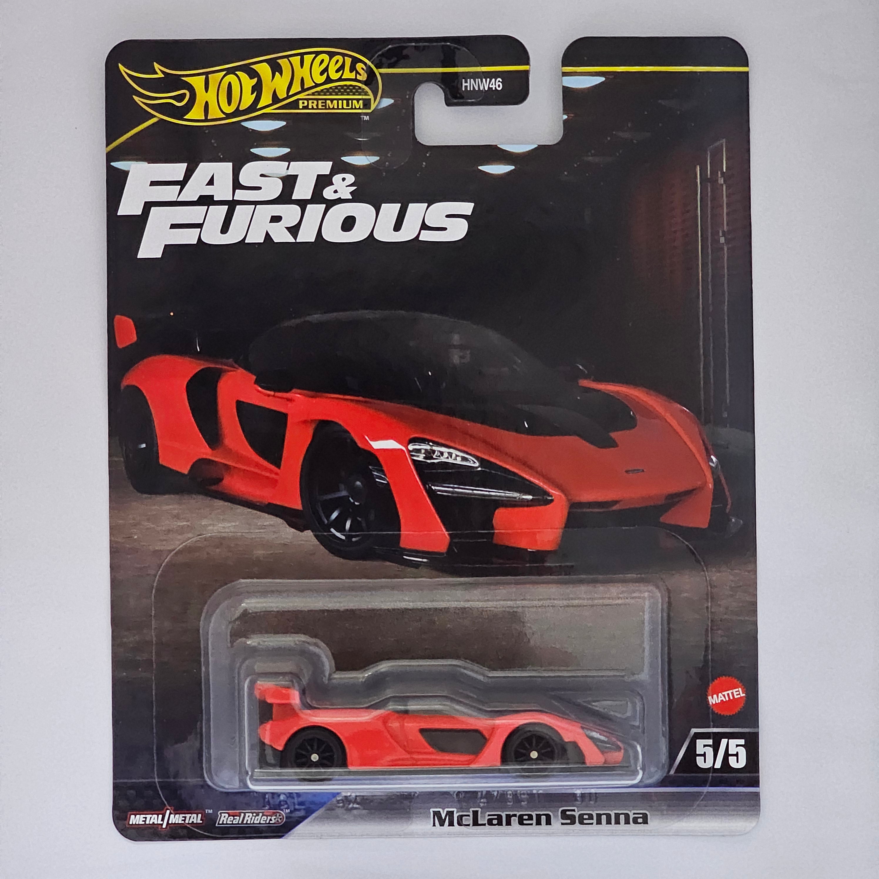 HOT WHEELS PREMIUM MCLAREN SENNA FAST AND FURIOUS FROM FAST X
