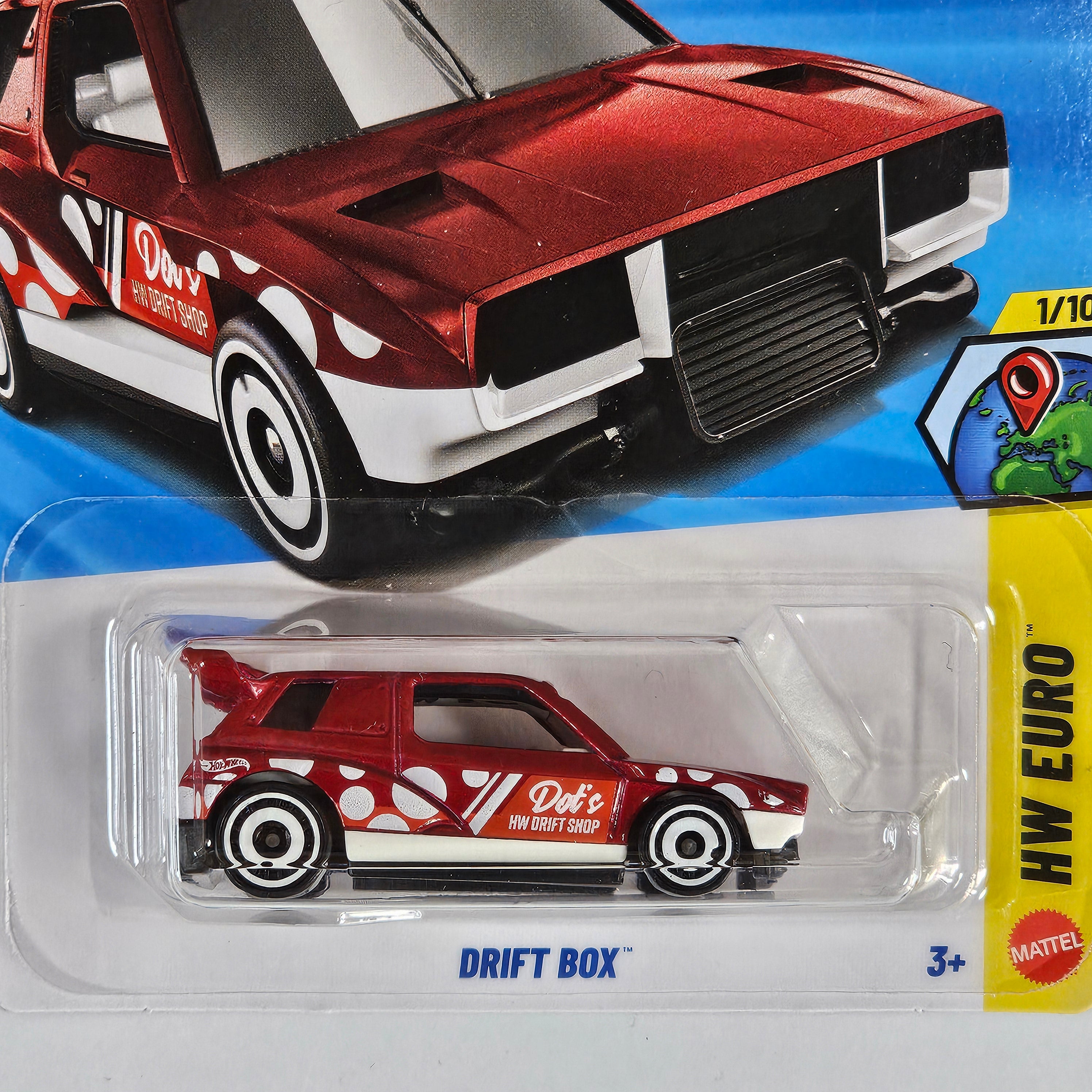 HOT WHEELS DRIFT BOX HW EURO CASE B 2026 MAINLINE