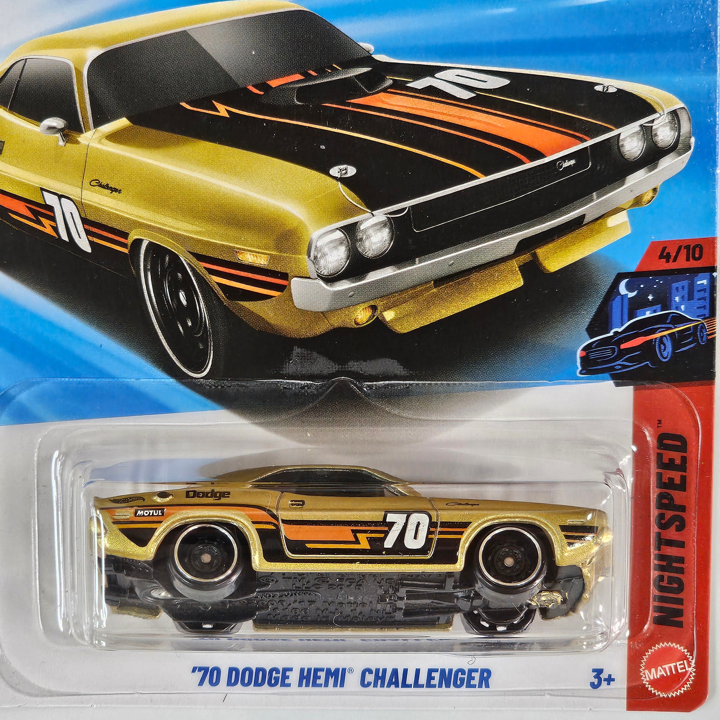 HOT WHEELS 70 DODGE HEMI CHALLENGER NIGHTSPEED CASE B 2026 MAINLINE