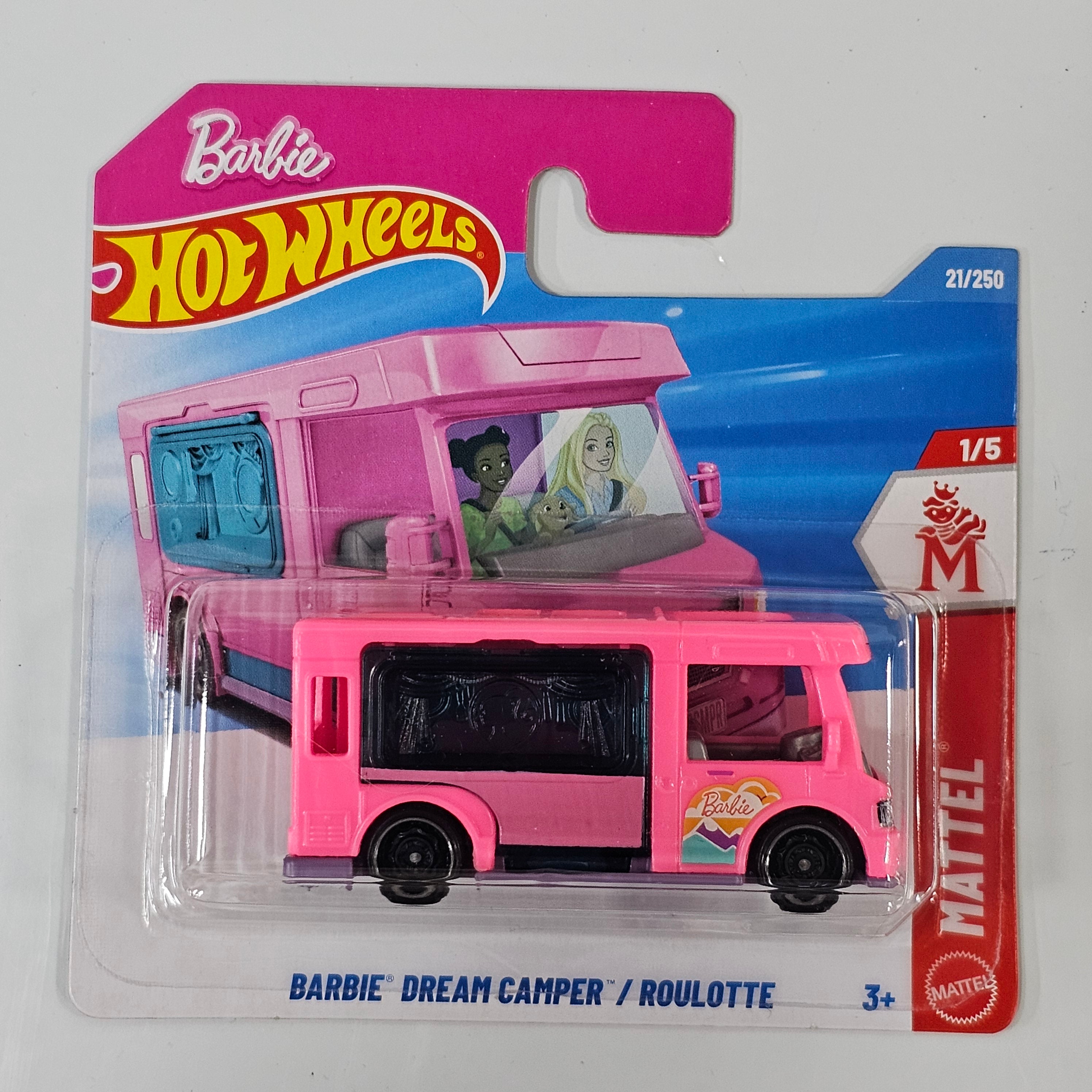 HOT WHEELS BARBIE DREAM CAMPER"/ ROULOTTE CASE A 2026 MAINLINE