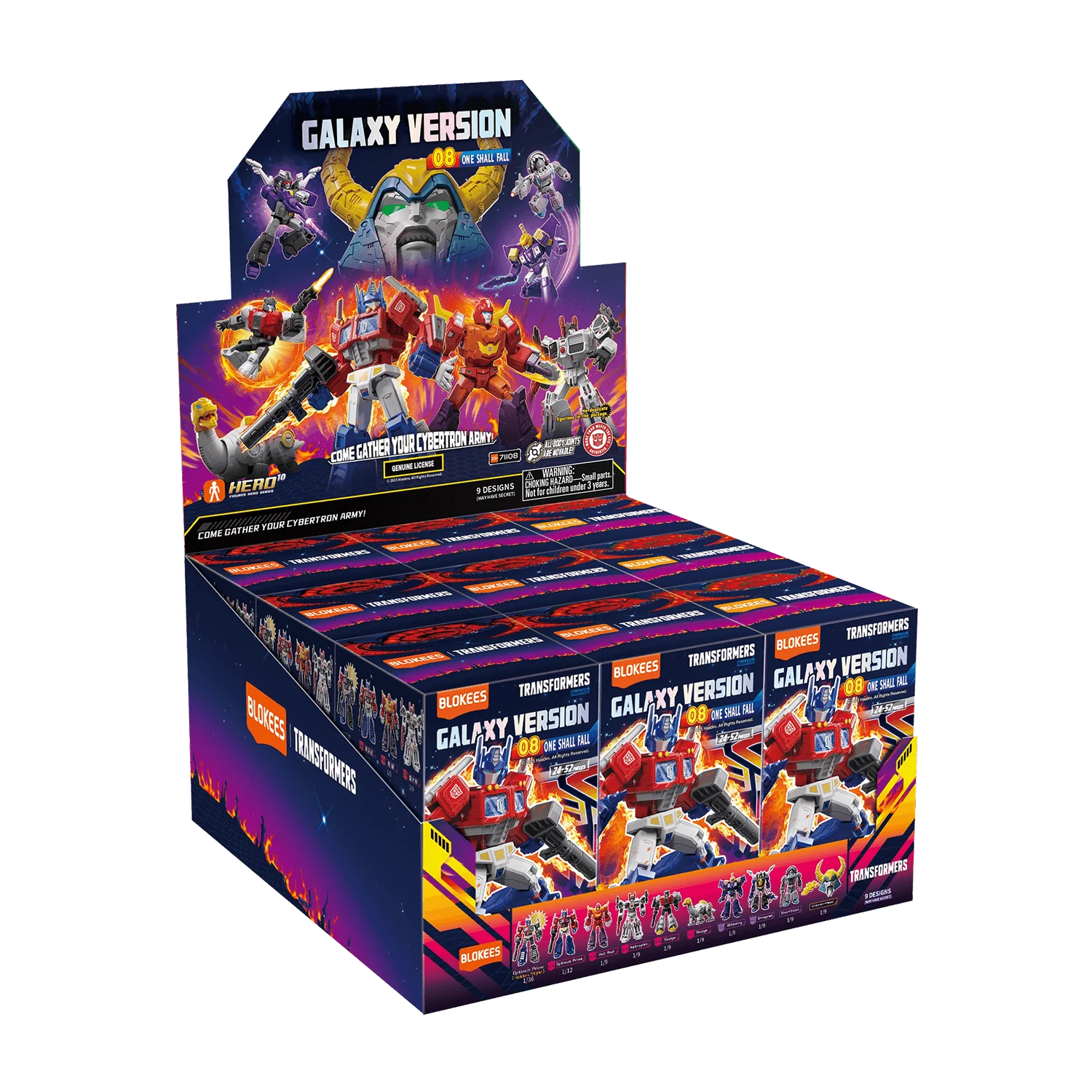 Blokees Transformers Galaxy Version 08 One Shall Fall