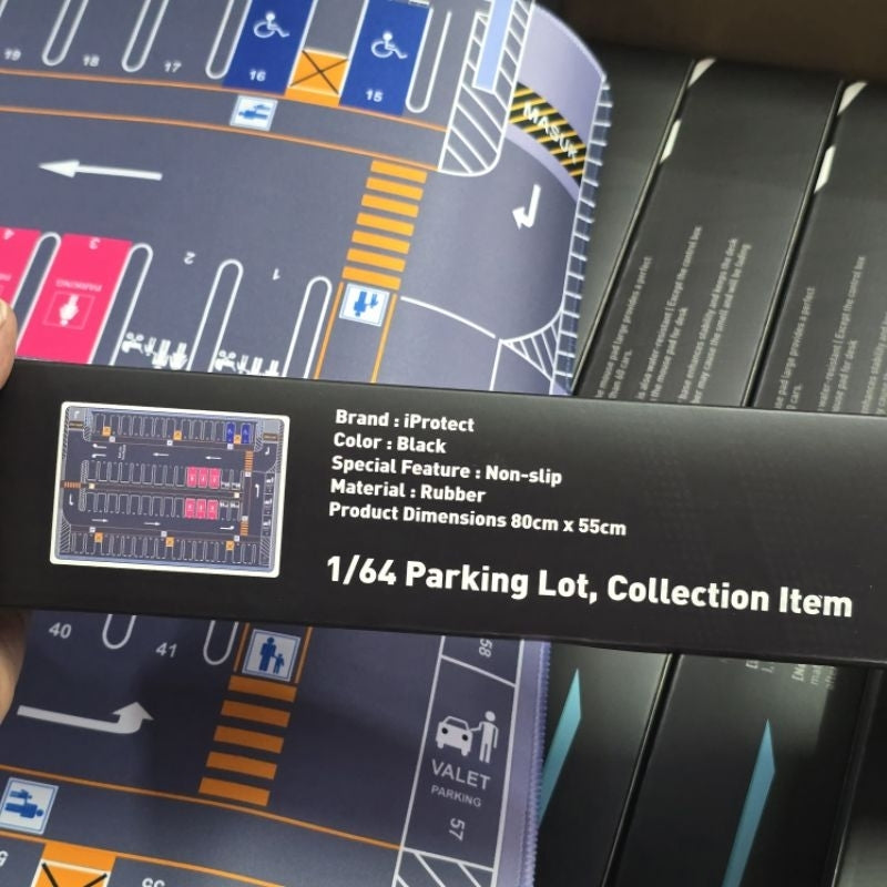 MALAYSIAN VERSION DIORAMA CAR PARKING LOT SCALE 1/64 RUBBER MOUSEPAD 80 X 55cm HOT WHEELS MATCHBOX MINIGT TOMICA KAIDO