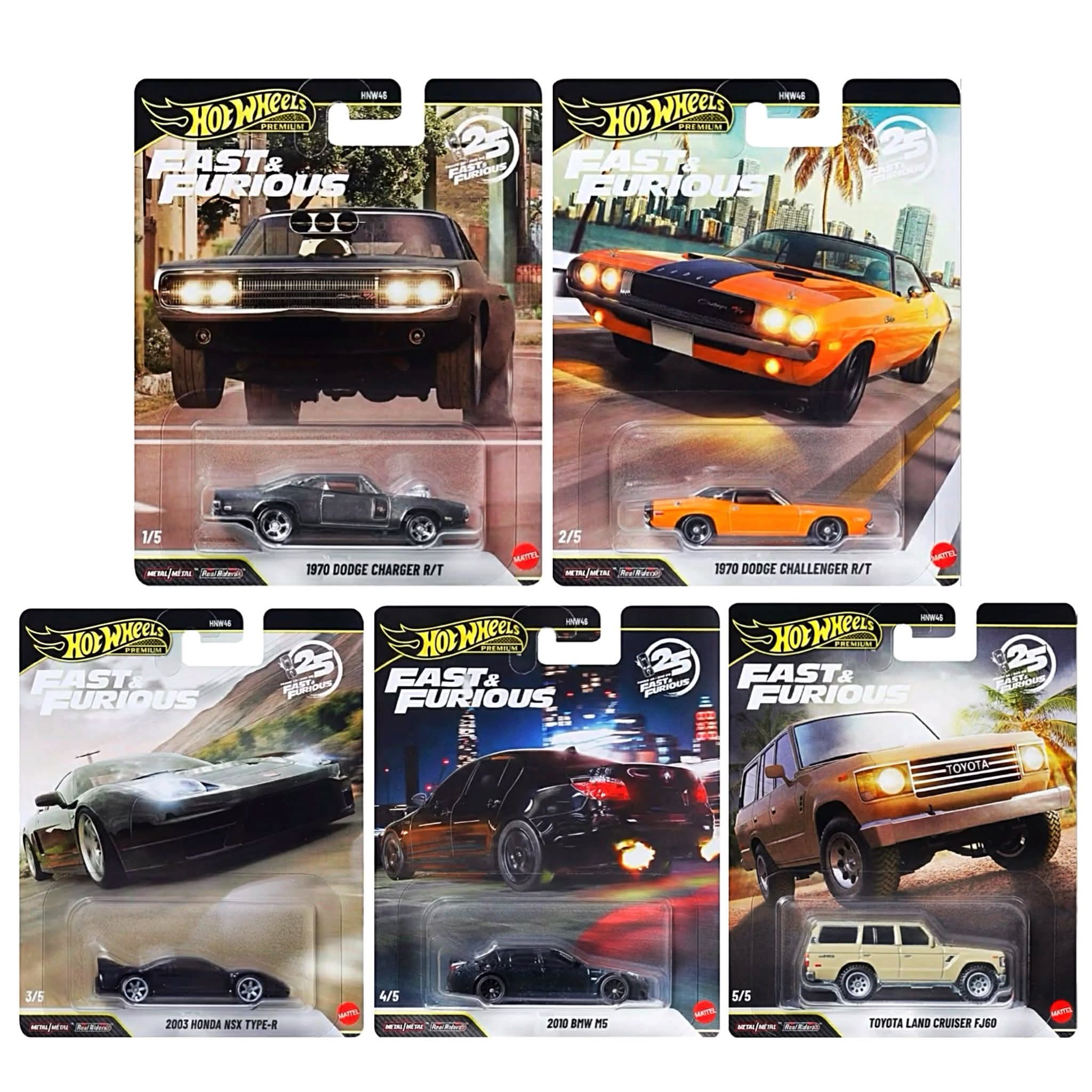 PRE ORDER] HOT WHEELS PREMIUM FAST AND FURIOUS 2026 COMPLETE SET
