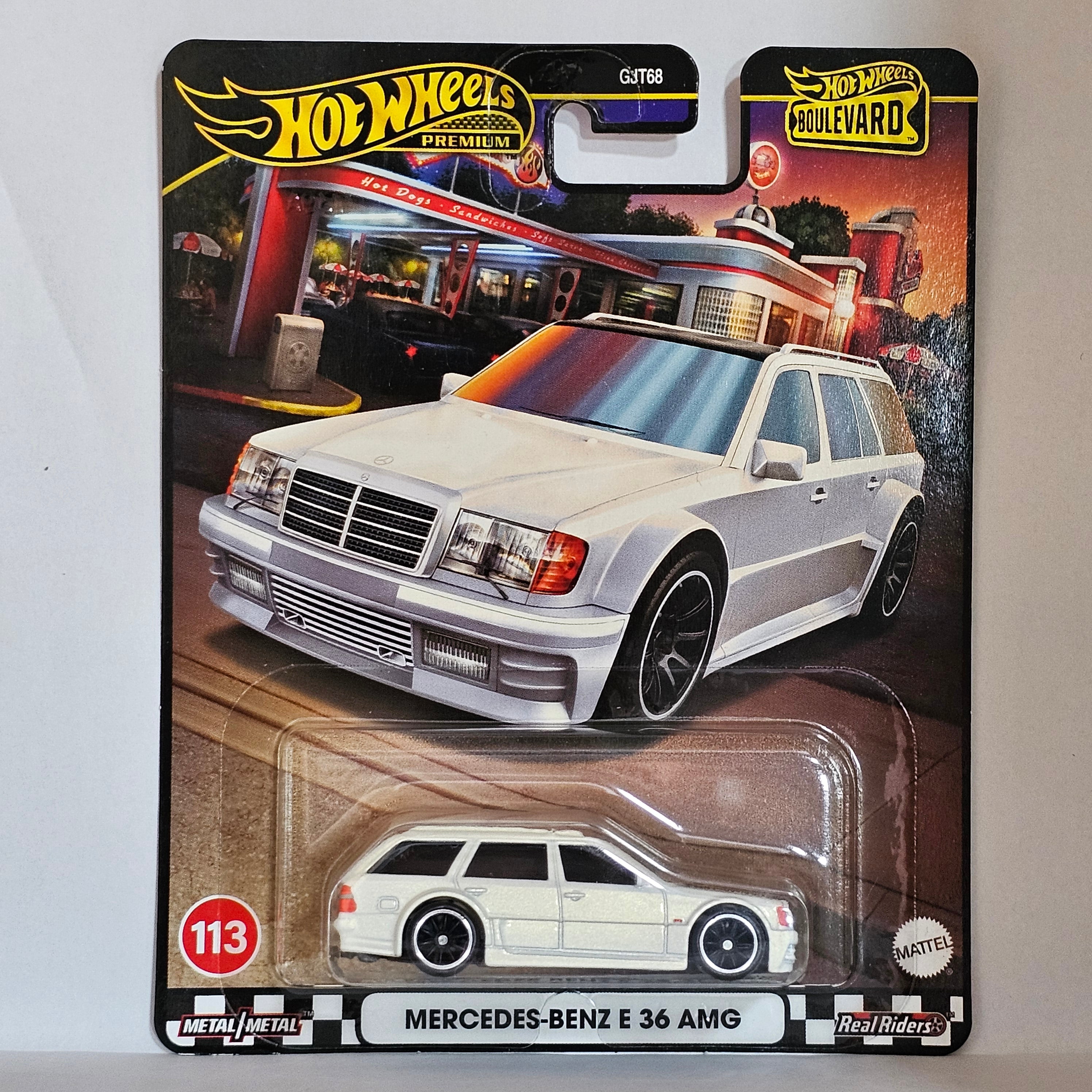 HOT WHEELS PREMIUM MERCEDES BENZ E 36 AMG 2024 BOULEVARD 113 MIX 5