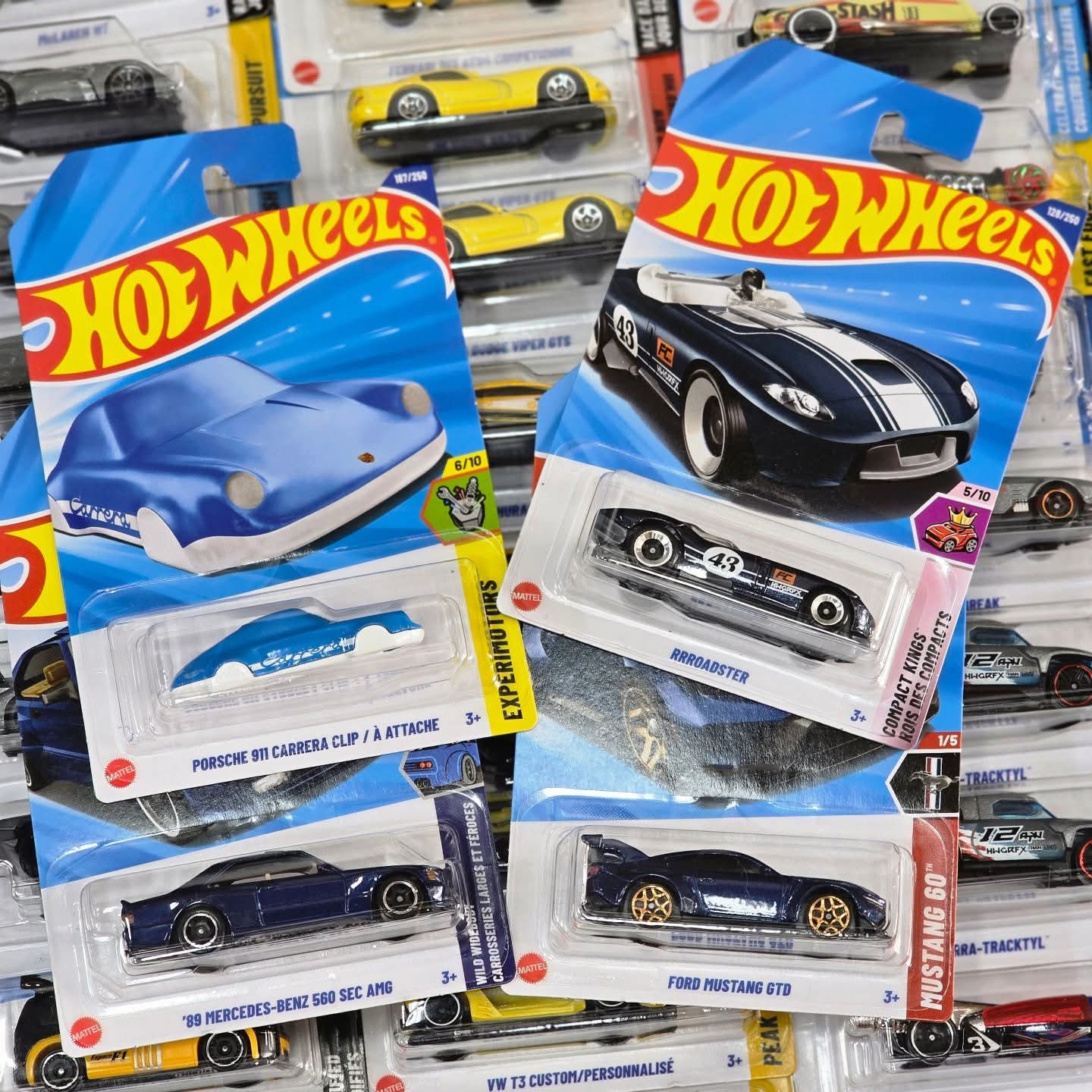 HOT WHEELS MAINLINE CASE Q 2025 72pcs IN SEALED BOX