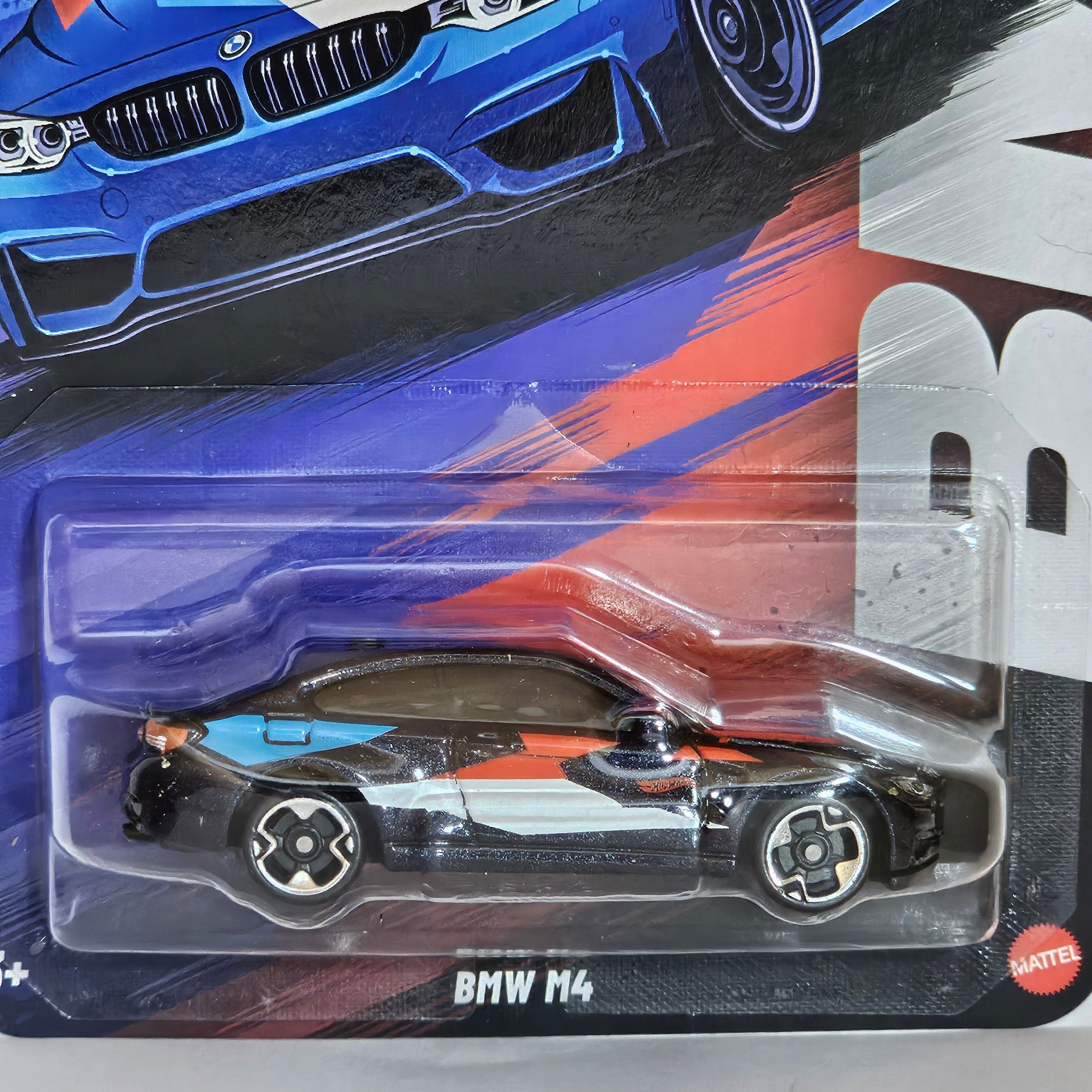 HOT WHEELS BMW M4 EXCLUSIVE SILVER SERIES BMW