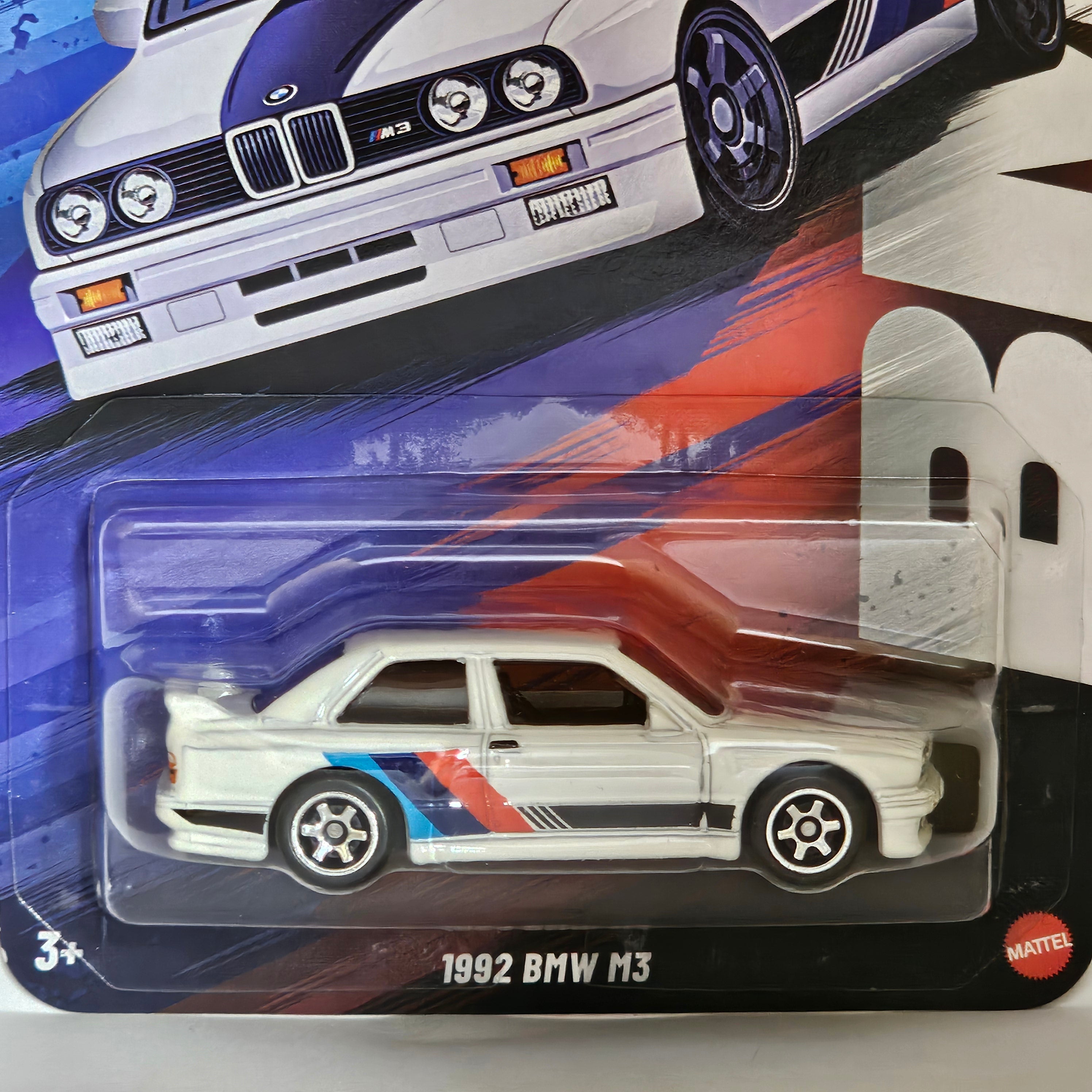 HOT WHEELS 1992 BMW M3 EXCLUSIVE SILVER SERIES BMW