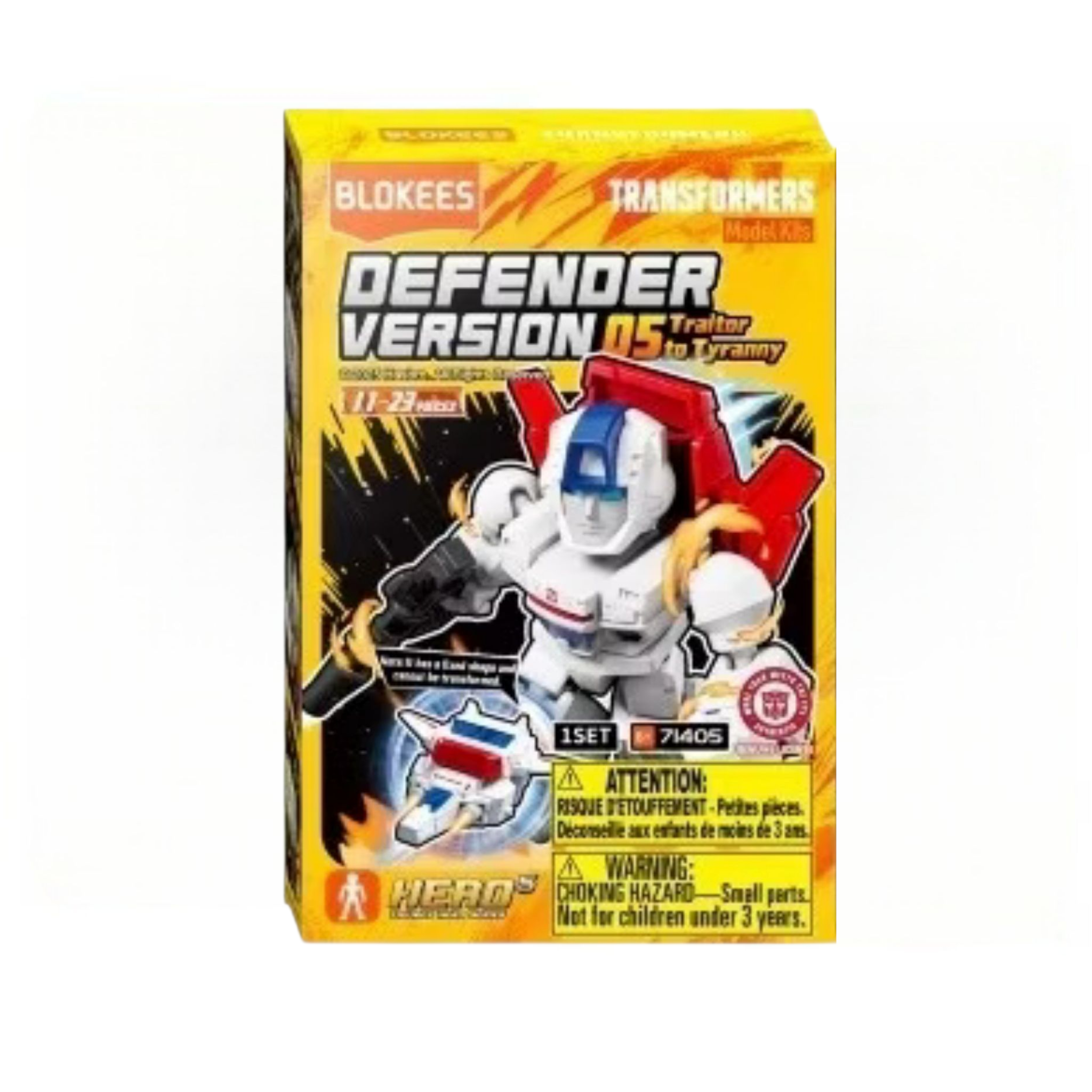 Blokees Transformers Defender Version 05 Traitor to Tyranny