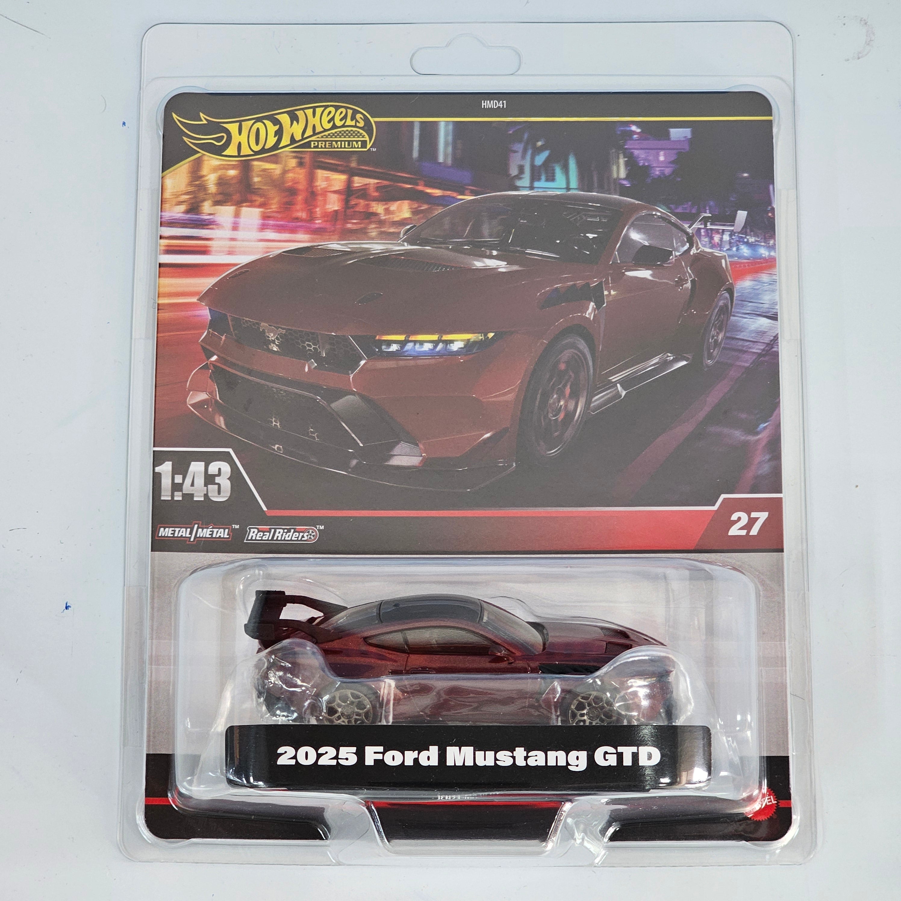 HOT WHEELS PREMIUM SCALE 1:43 2025 FORD MUSTANG GTD