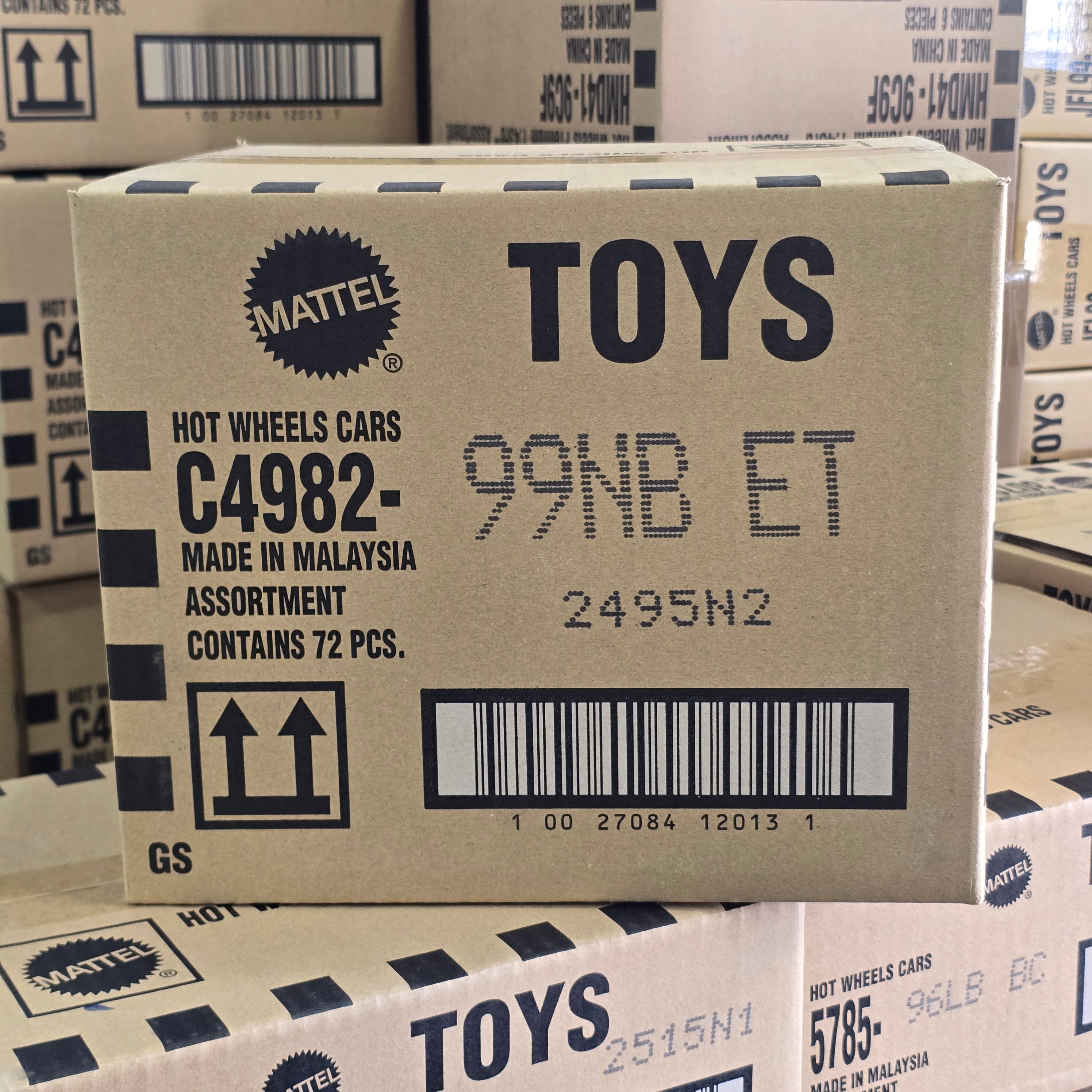 HOT WHEELS MAINLINE CASE B 2026 72pcs IN SEALED BOX