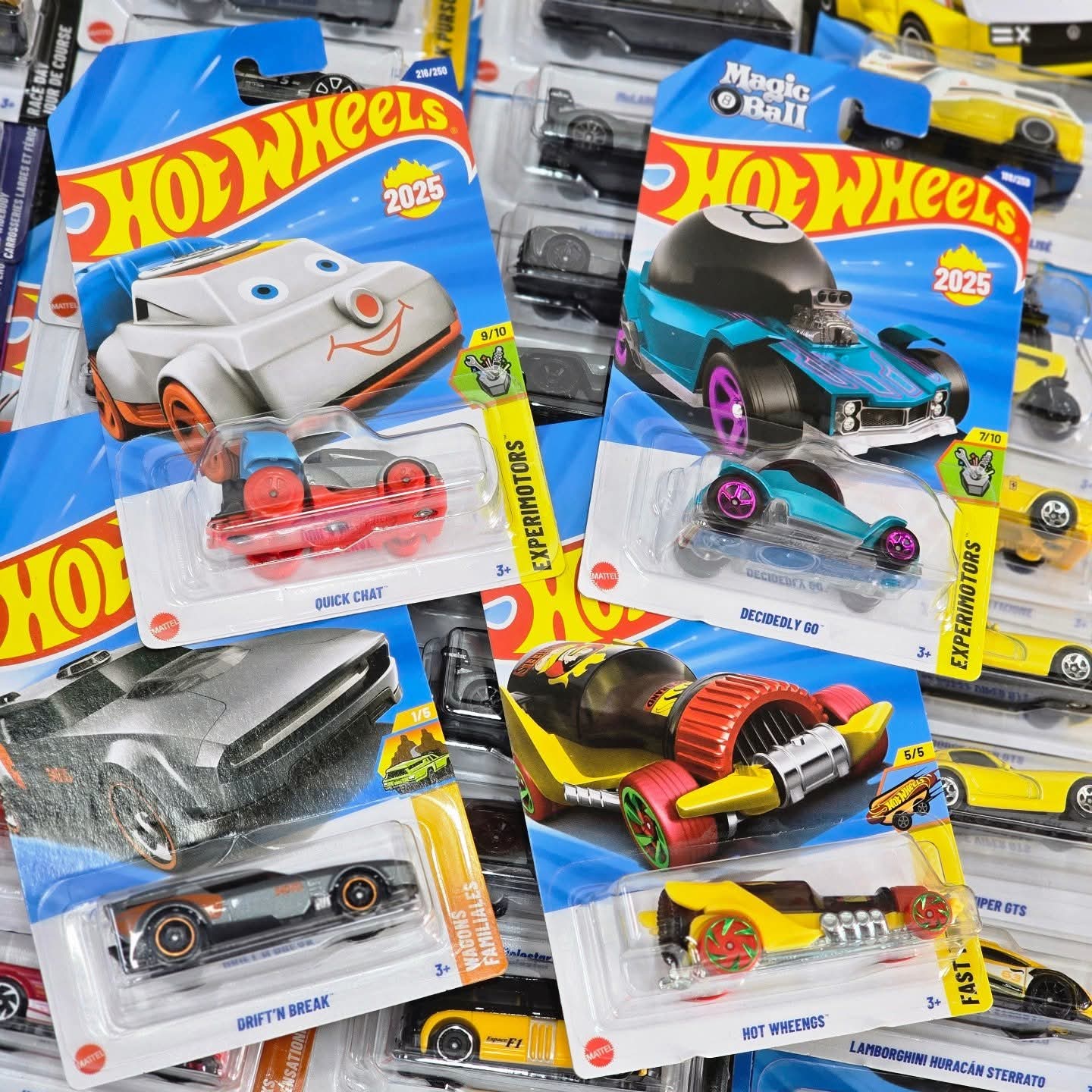 HOT WHEELS MAINLINE CASE Q 2025 72pcs IN SEALED BOX