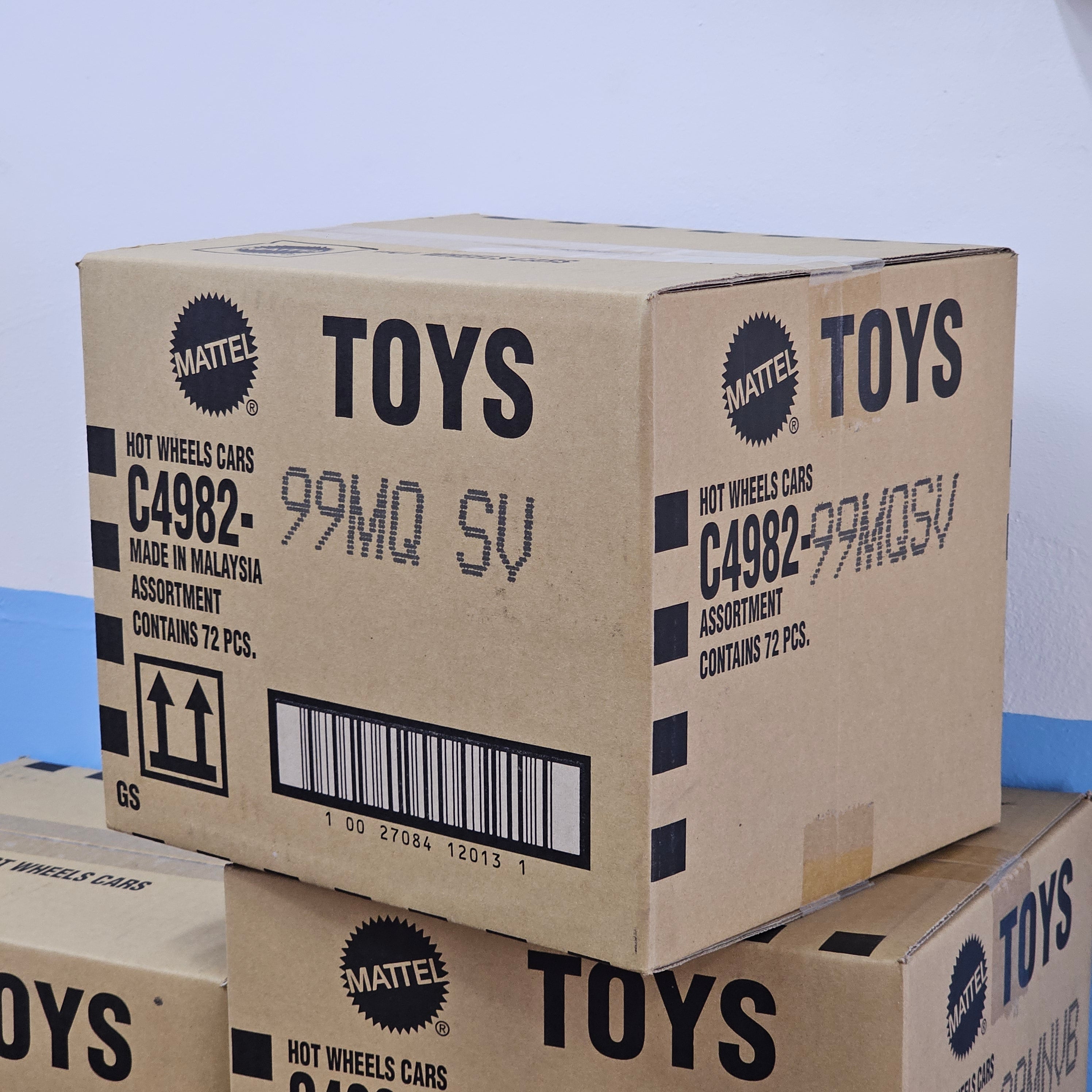 HOT WHEELS MAINLINE CASE Q 2025 72pcs IN SEALED BOX