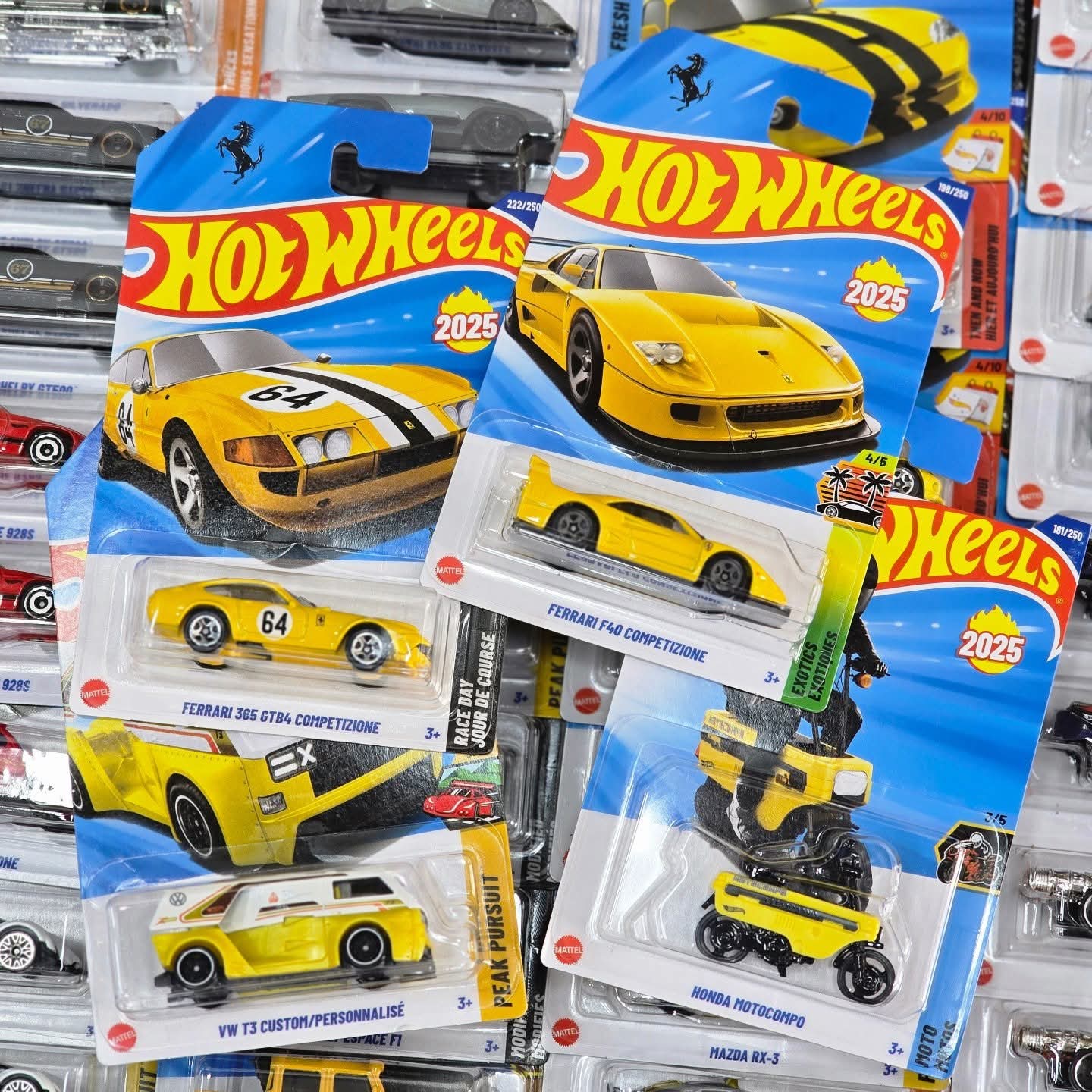 HOT WHEELS MAINLINE CASE Q 2025 72pcs IN SEALED BOX