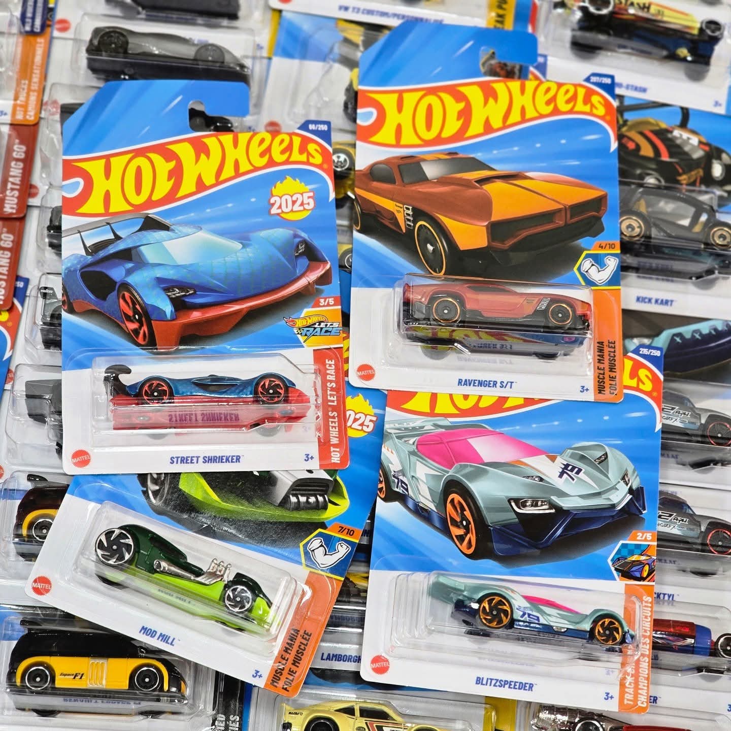 HOT WHEELS MAINLINE CASE Q 2025 72pcs IN SEALED BOX