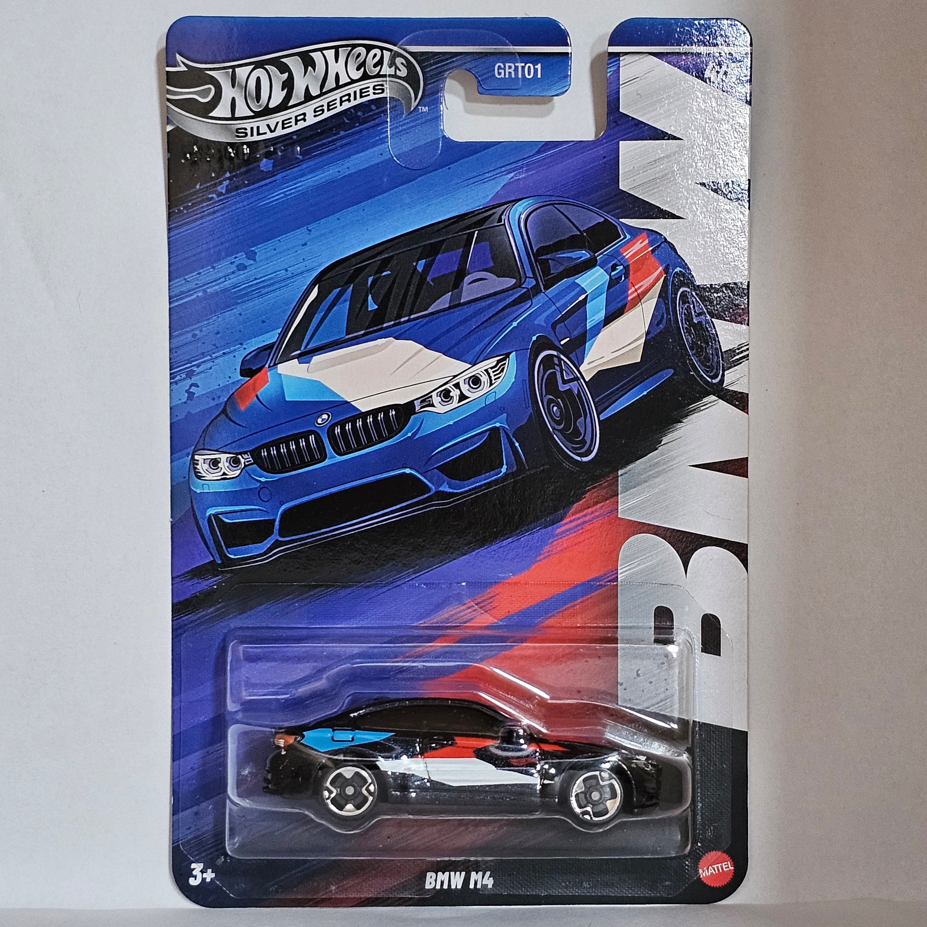 HOT WHEELS BMW M4 EXCLUSIVE SILVER SERIES BMW