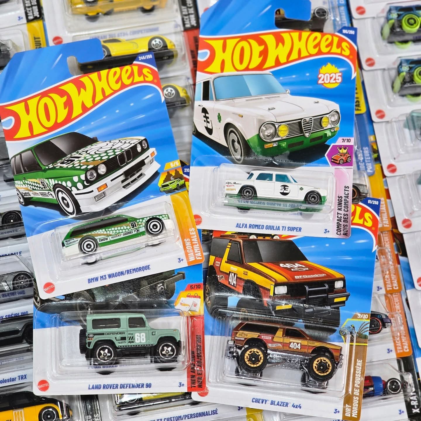 HOT WHEELS MAINLINE CASE Q 2025 72pcs IN SEALED BOX