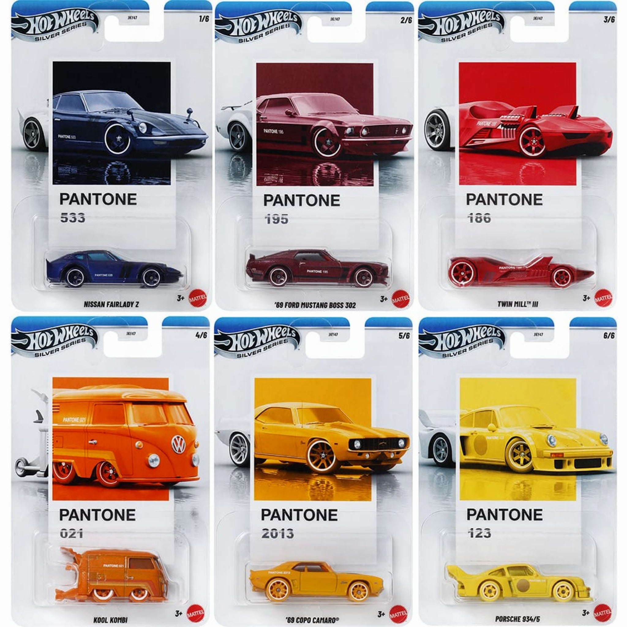 Hot Wheels Silver Series Kool Kombi Pantone 2026-A (In-Stock) New JKY47 Hot Wheels Silver Series Kool Kombi Pantone 2026-A (In-Stock) New JKY47