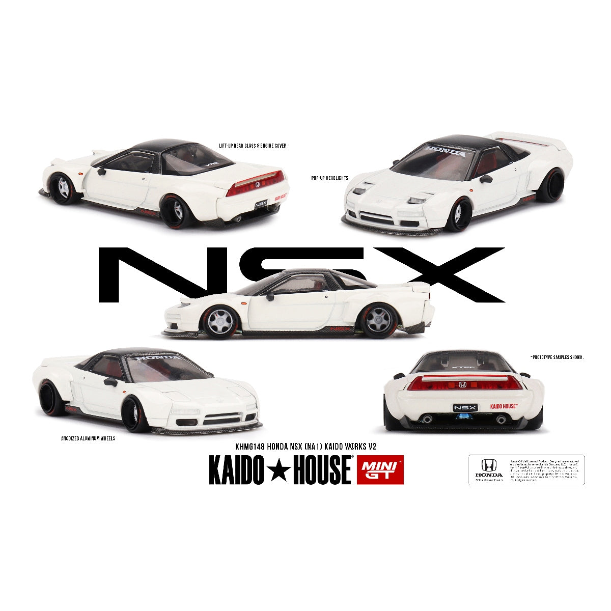 KAIDO HOUSE x MINI GT HONDA NSX KAIDO WORKS V2 KHMG148 #148