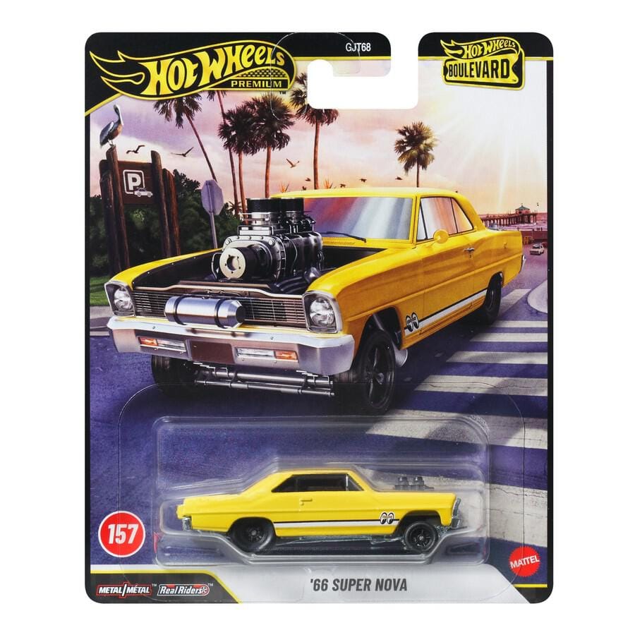 HOT WHEELS PREMIUM BOULEVARD DASH J COMPLETE SET 5PCS GJT68