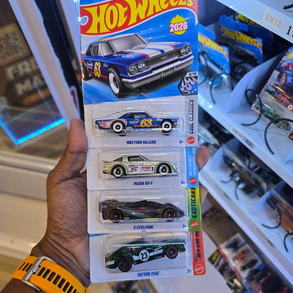 HOT WHEELS MAINLINE CASE M 2026 72pcs IN SEALED BOX