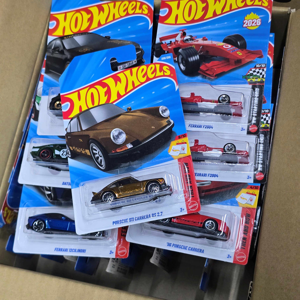 HOT WHEELS MAINLINE CASE M 2026 72pcs IN SEALED BOX