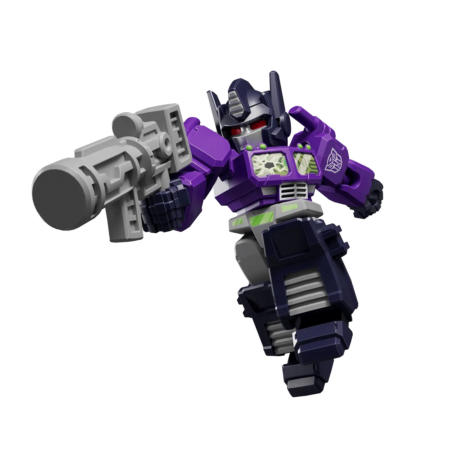 Blokees Transformers Defender Version 03 Heavy Metal War