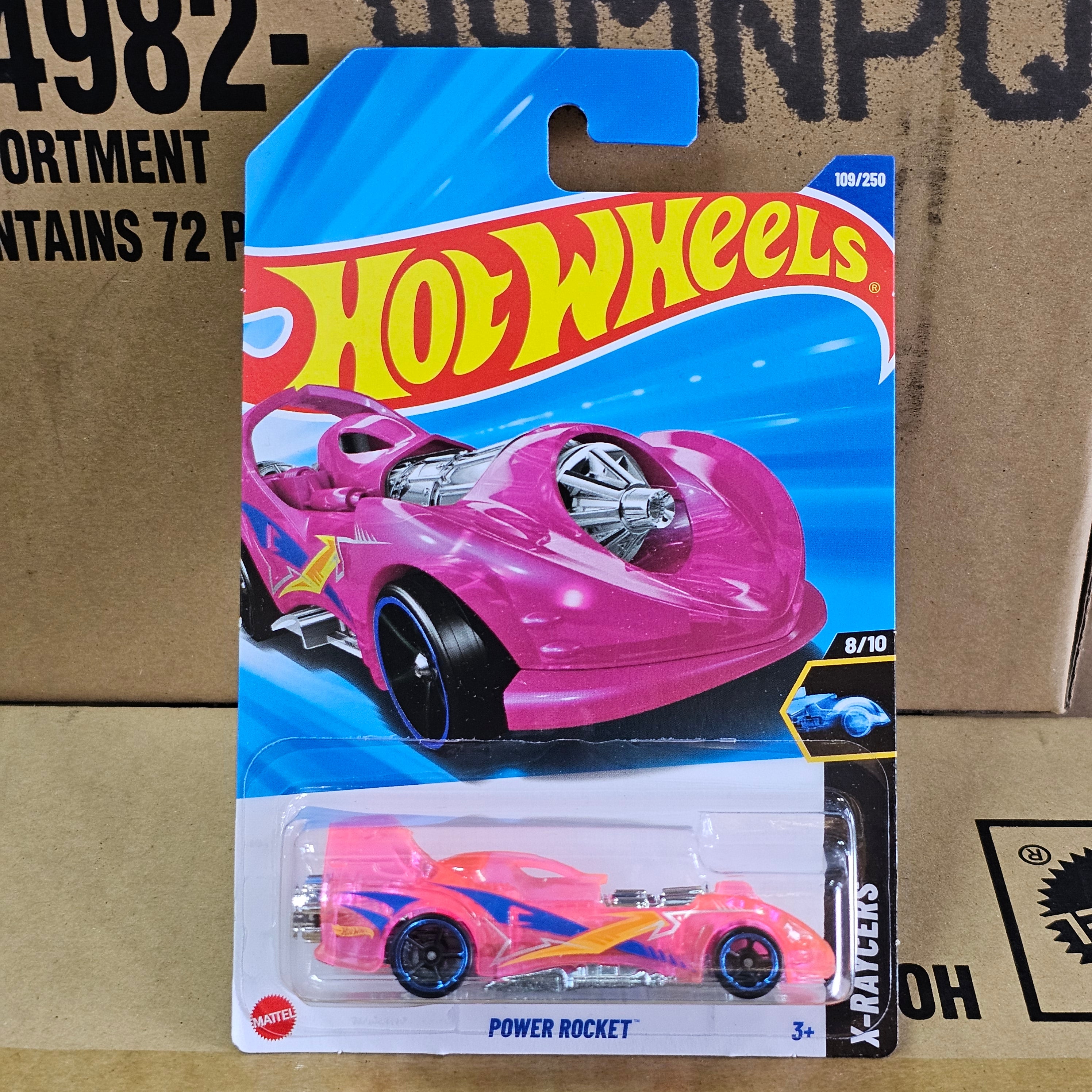 HOT WHEELS POWER ROCKET CASE P 2025 MAINLINE