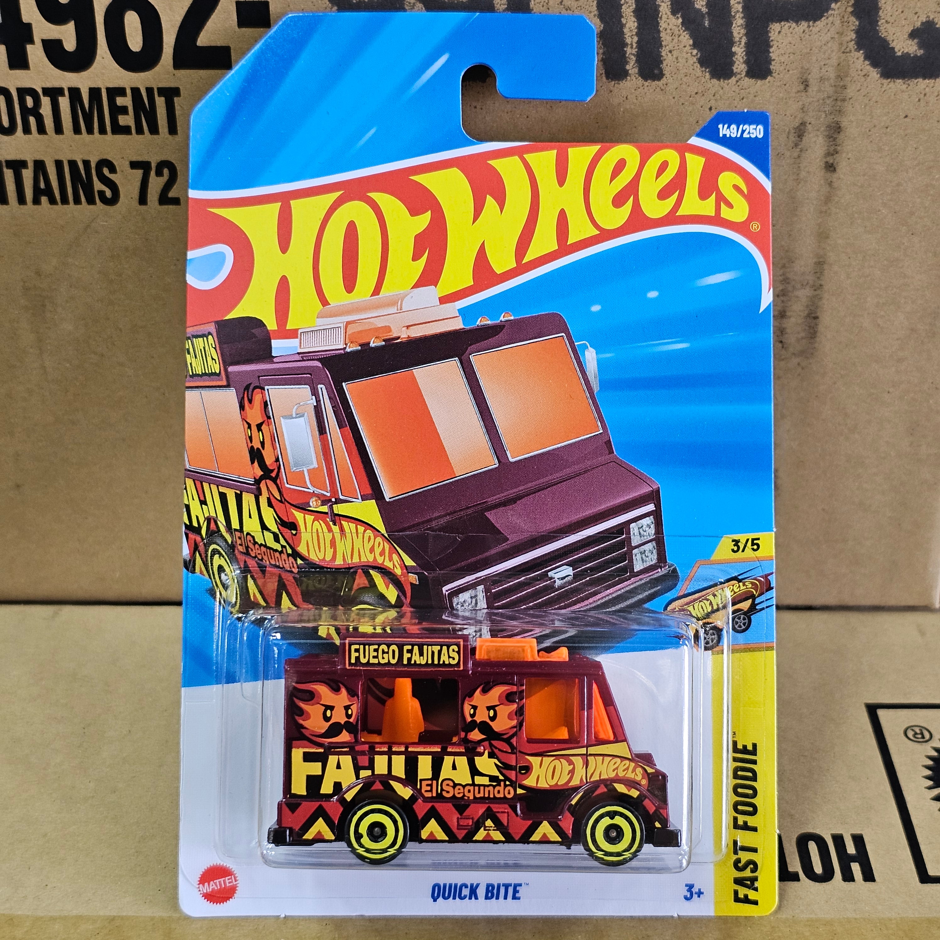 HOT WHEELS QUICK BITE CASE P 2025 MAINLINE