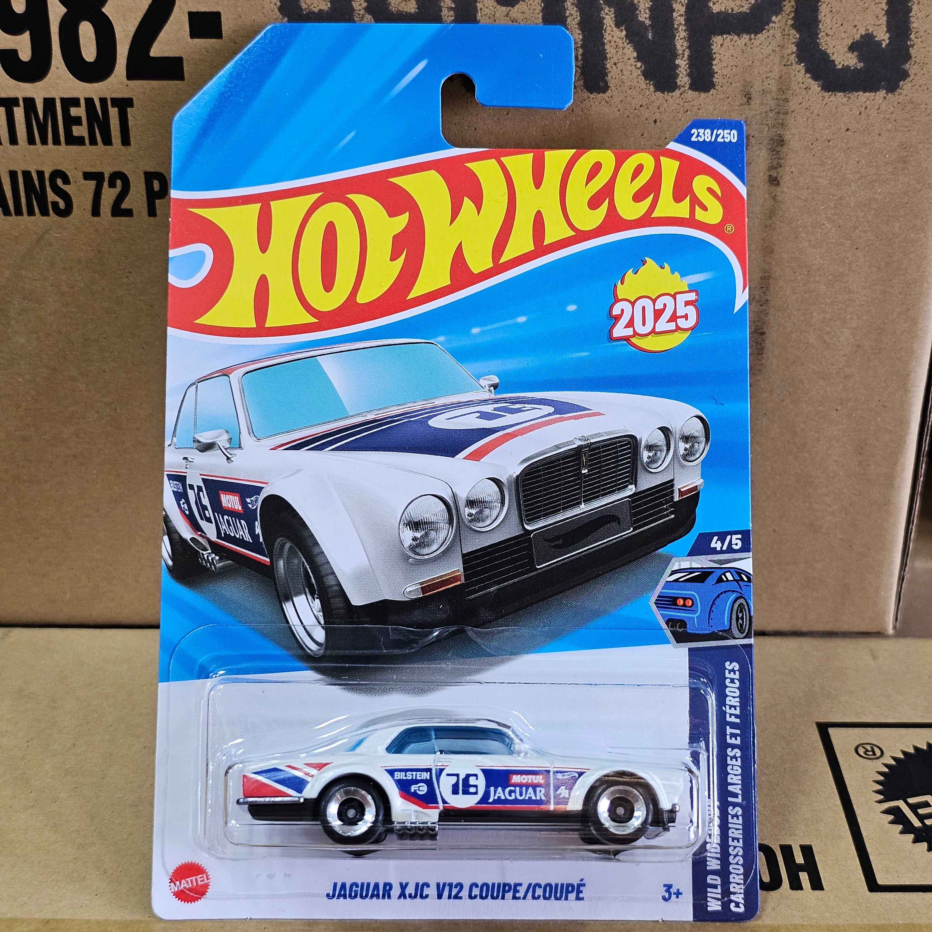 HOT WHEELS JAGUAR XJC V12 COUPE/COUPÉ CASE P 2025 MAINLINE