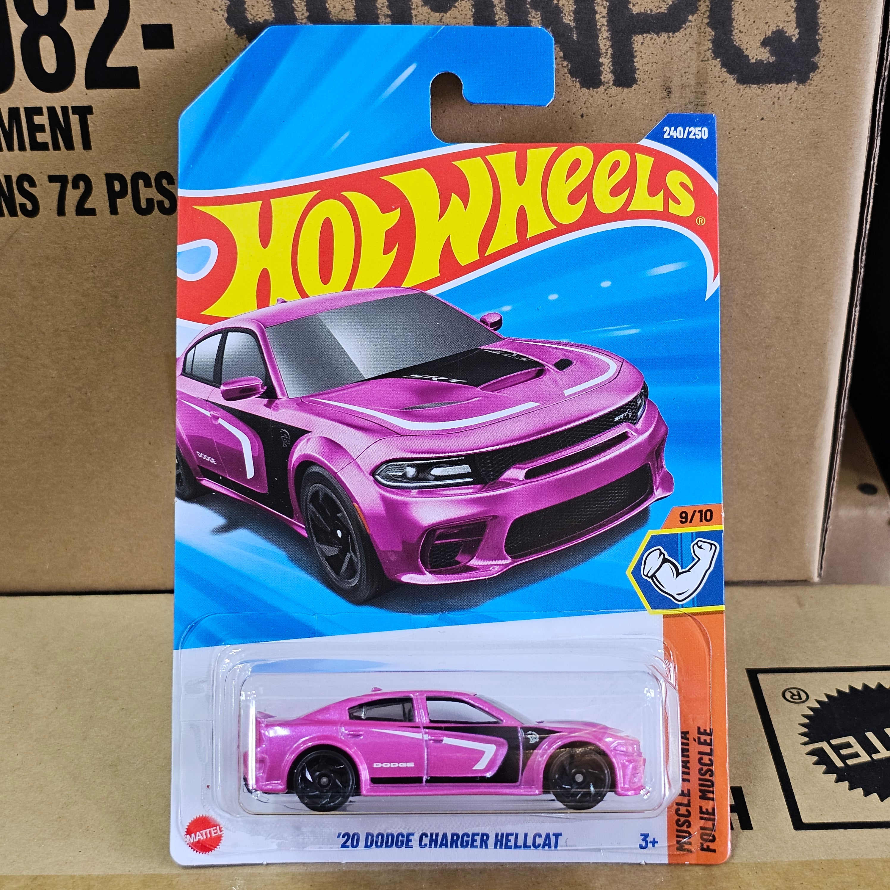 HOT WHEELS '20 DODGE CHARGER HELLCAT CASE P 2025 MAINLINE