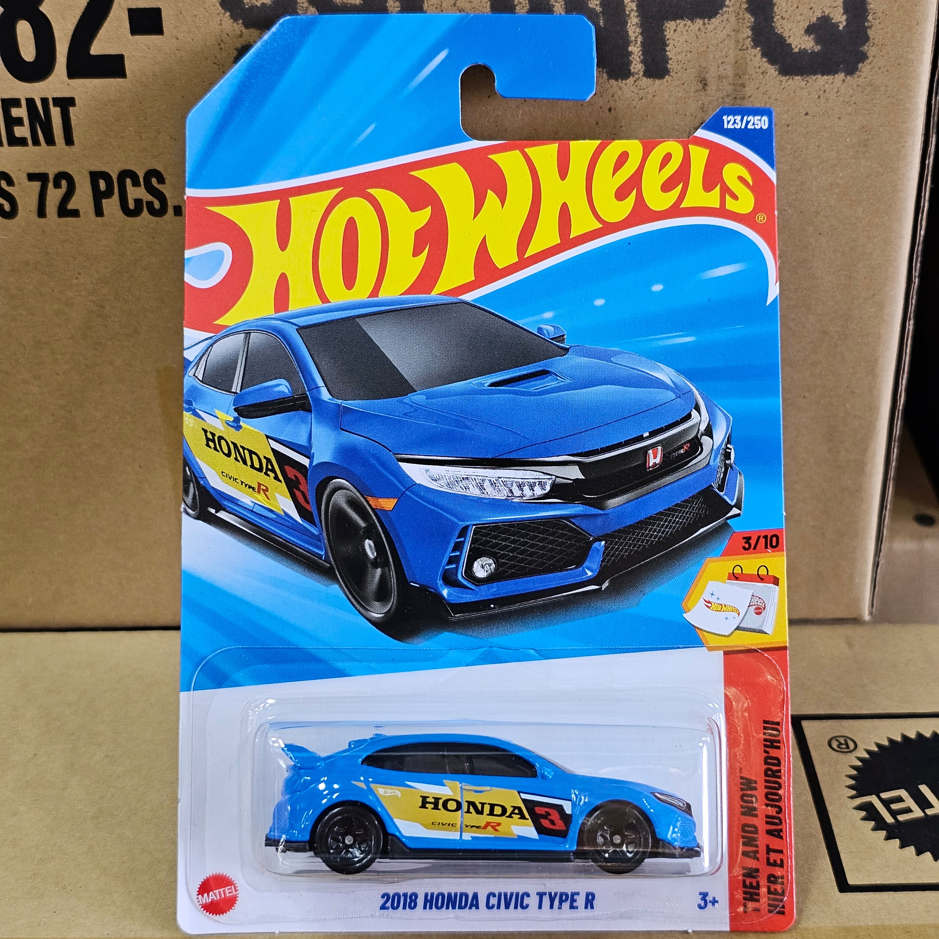 HOT WHEELS 2018 HONDA CIVIC TYPE R CASE P 2025 MAINLINE