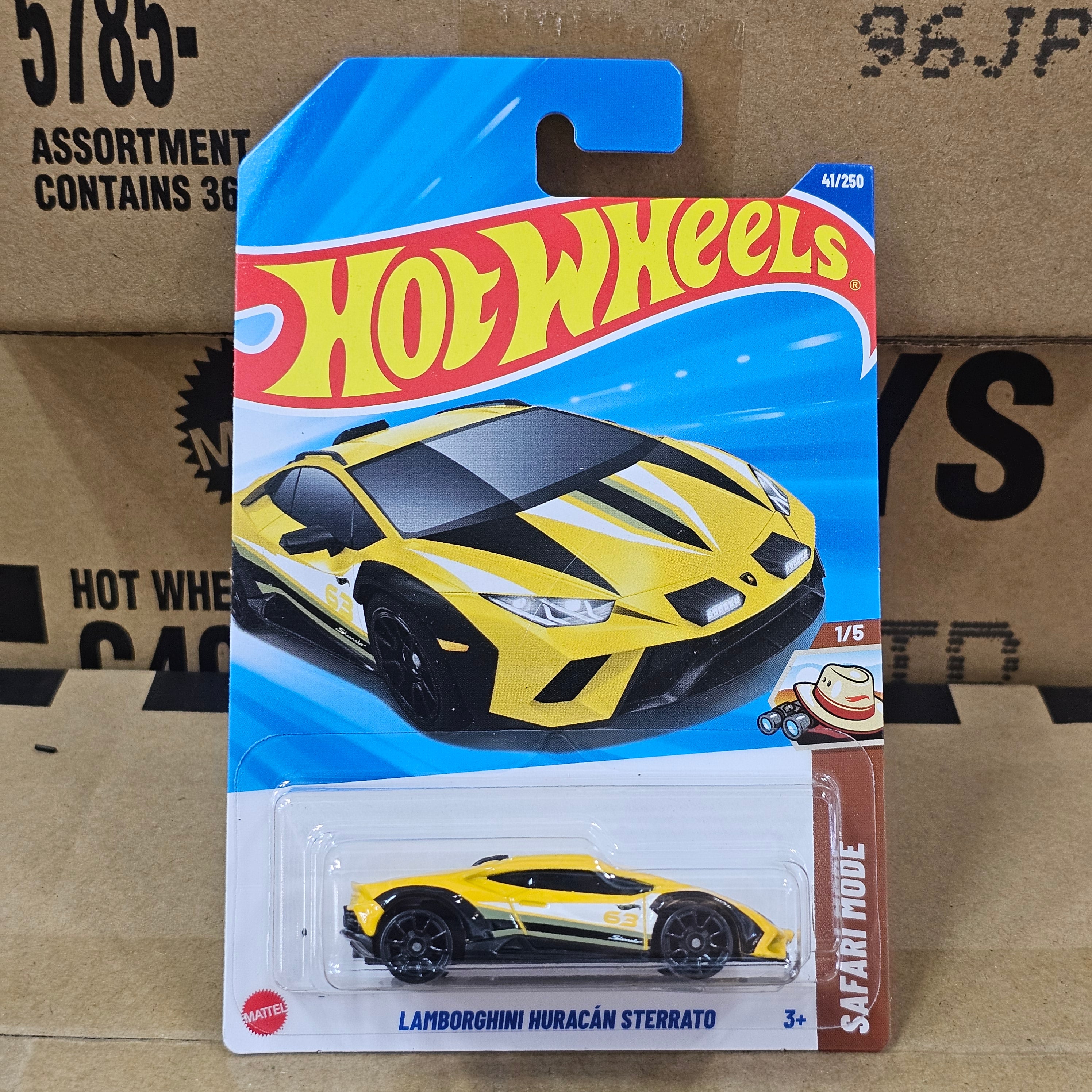 HOT WHEELS LAMBORGHINI HURACÁN STERRATO CASE P 2025 MAINLINE