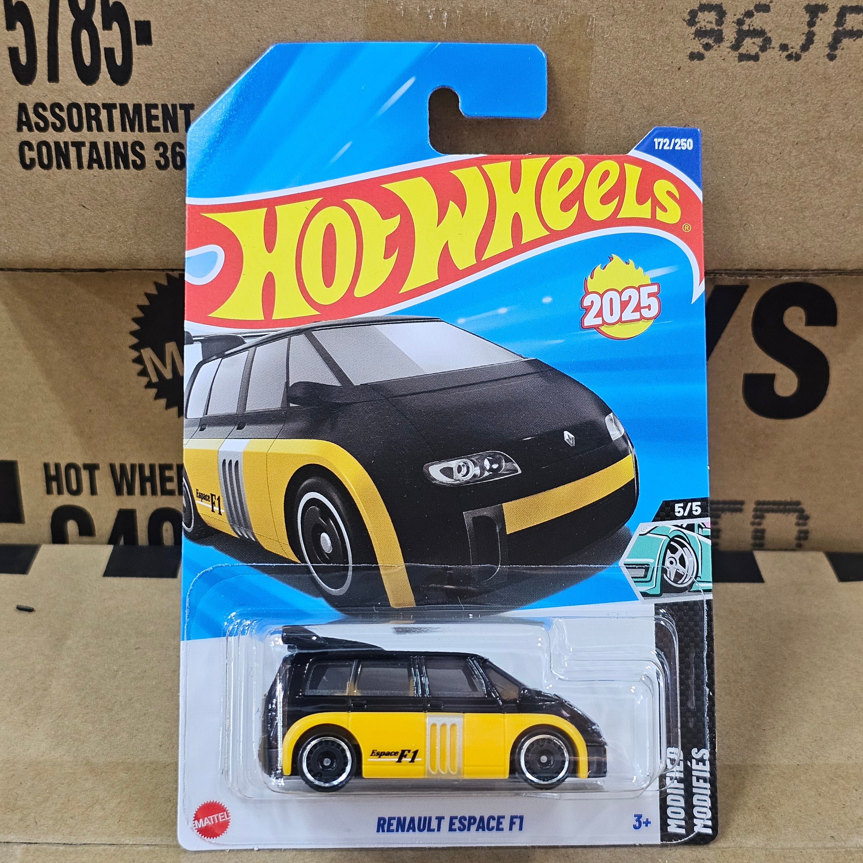 HOT WHEELS RENAULT ESPACE F1 CASE P 2025 MAINLINE