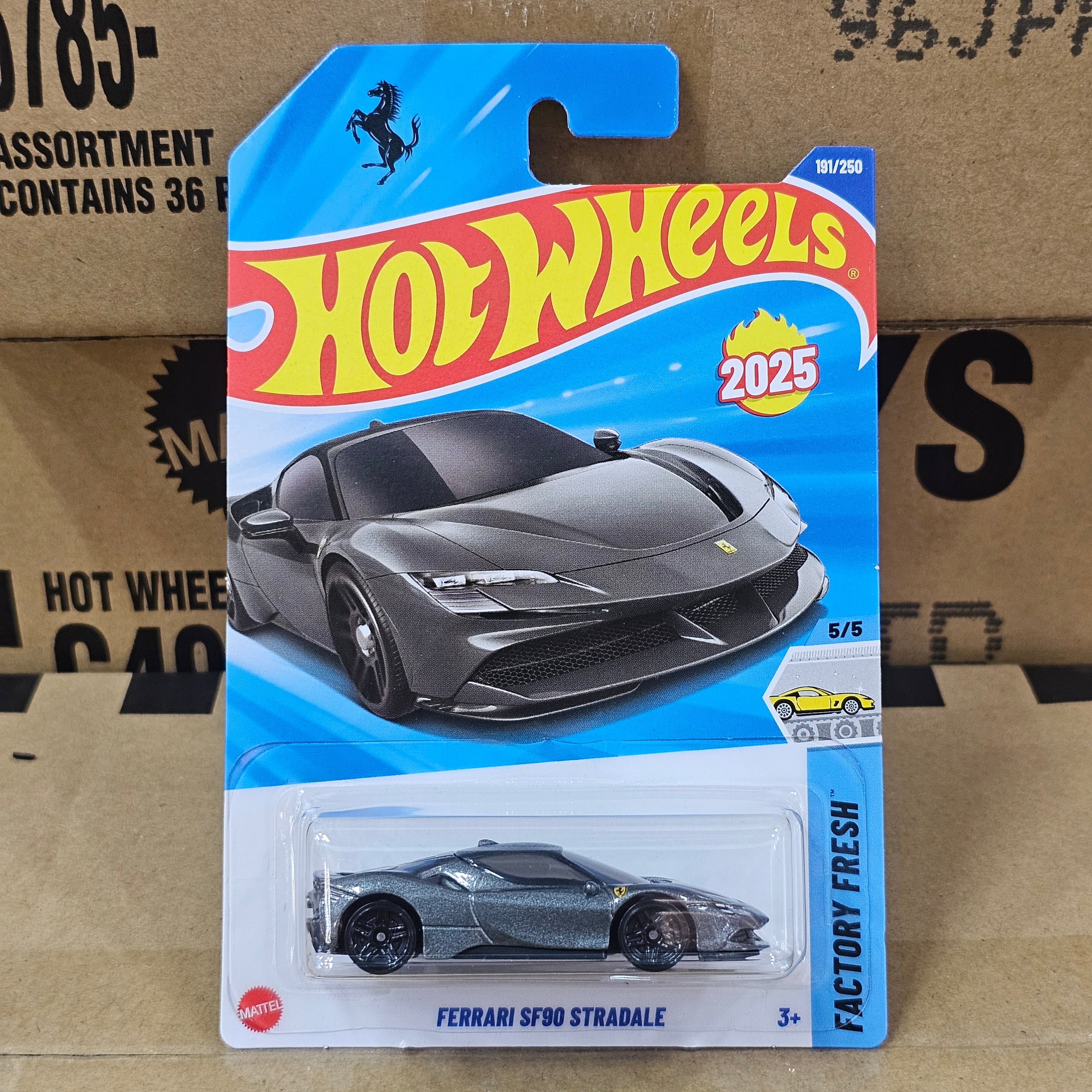 HOT WHEELS FERRARI SF90 STRADALE CASE P 2025 MAINLINE