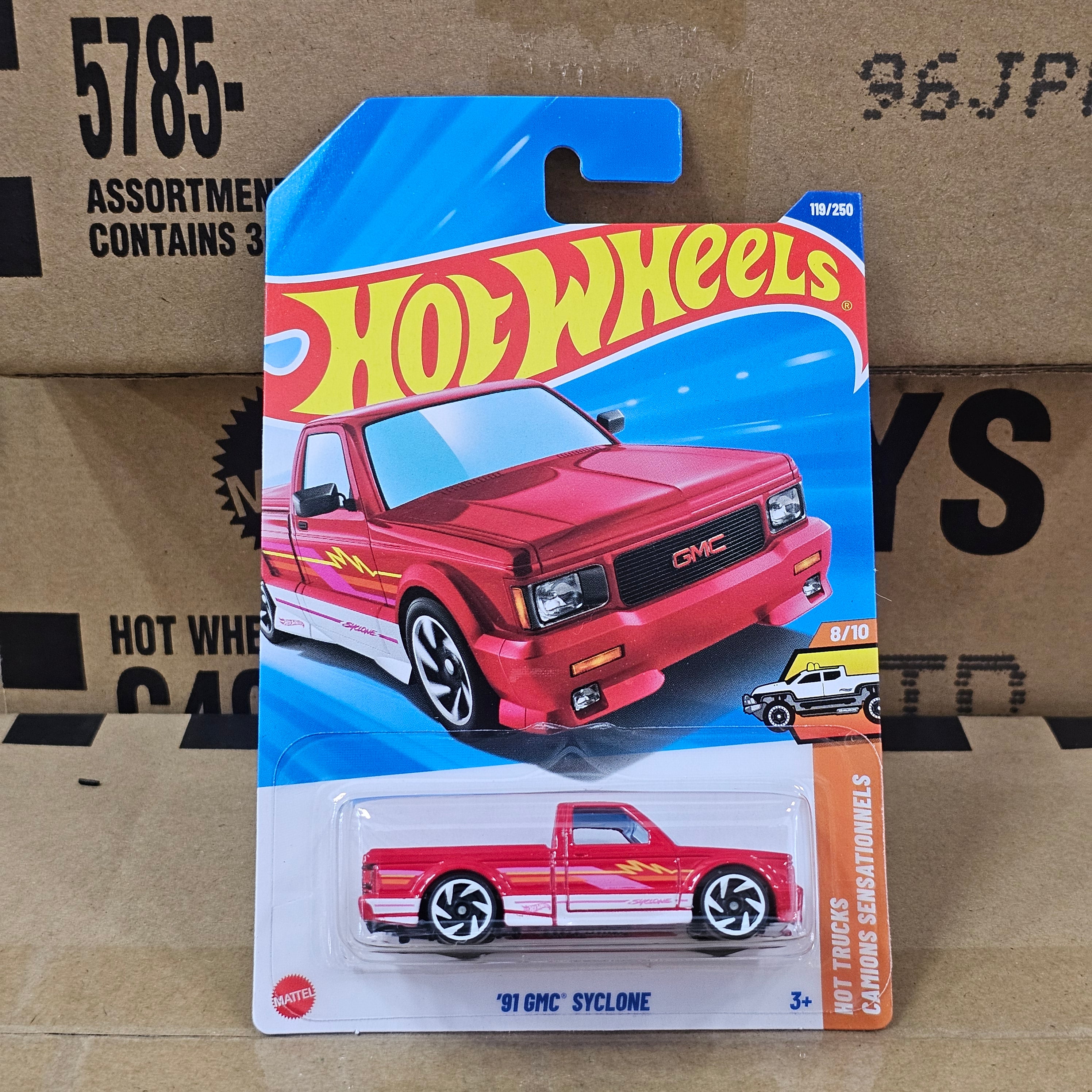 HOT WHEELS '91 GMC SYCLONE CASE P 2025 MAINLINE
