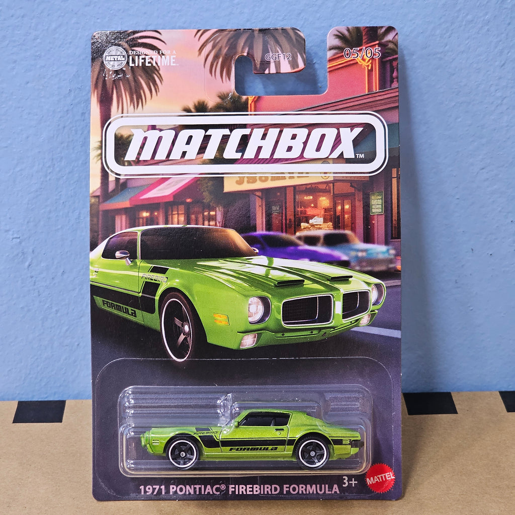 MATCHBOX 1971 PONTIAC FIREBIRD FORMULA 2025 AMERICAN CLASSIC