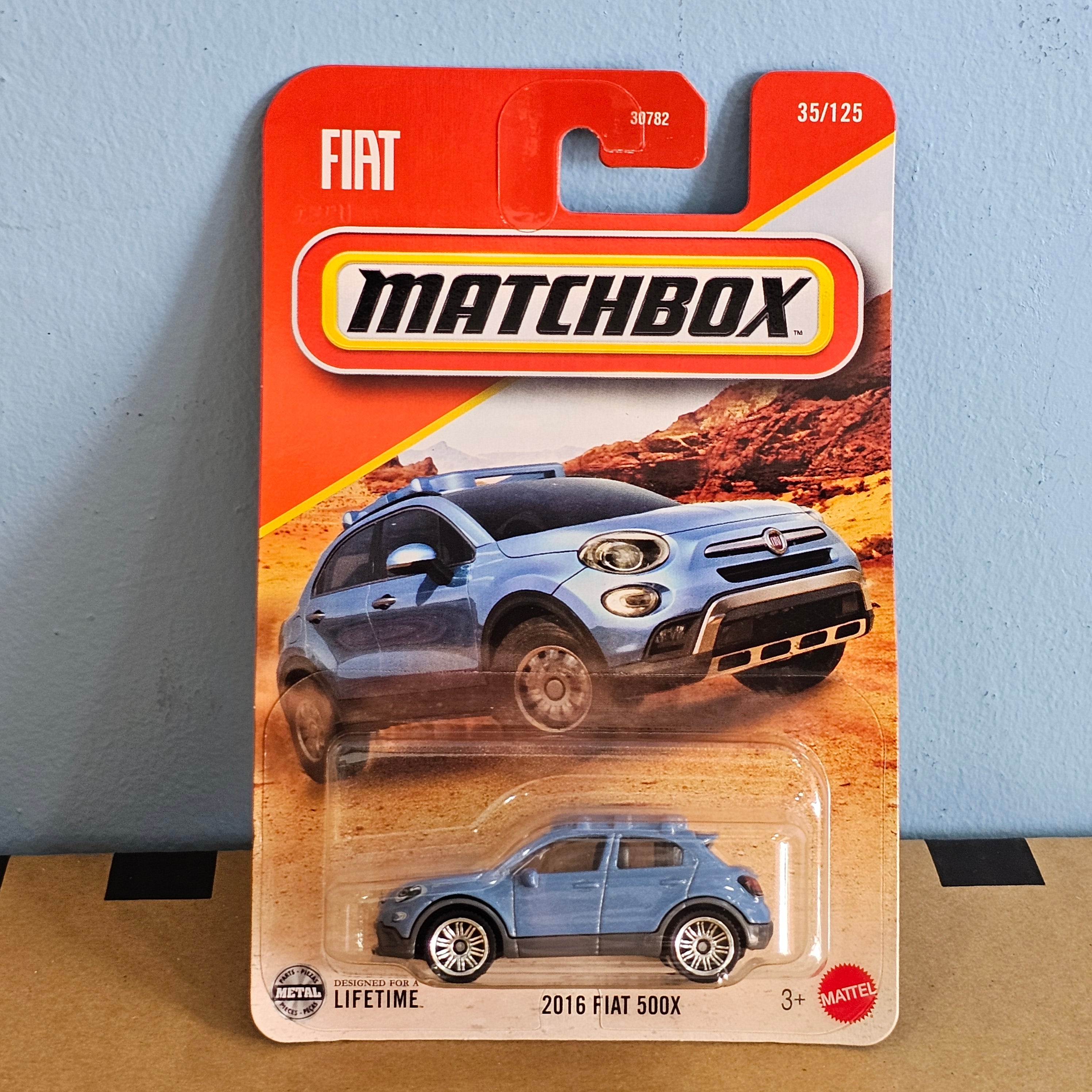 MATCHBOX 2016 FIAT 500X DASH L 2025